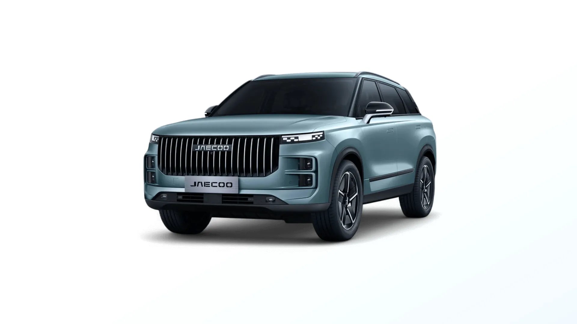Jaecoo 7, Exclusive, Olivově šedá, front