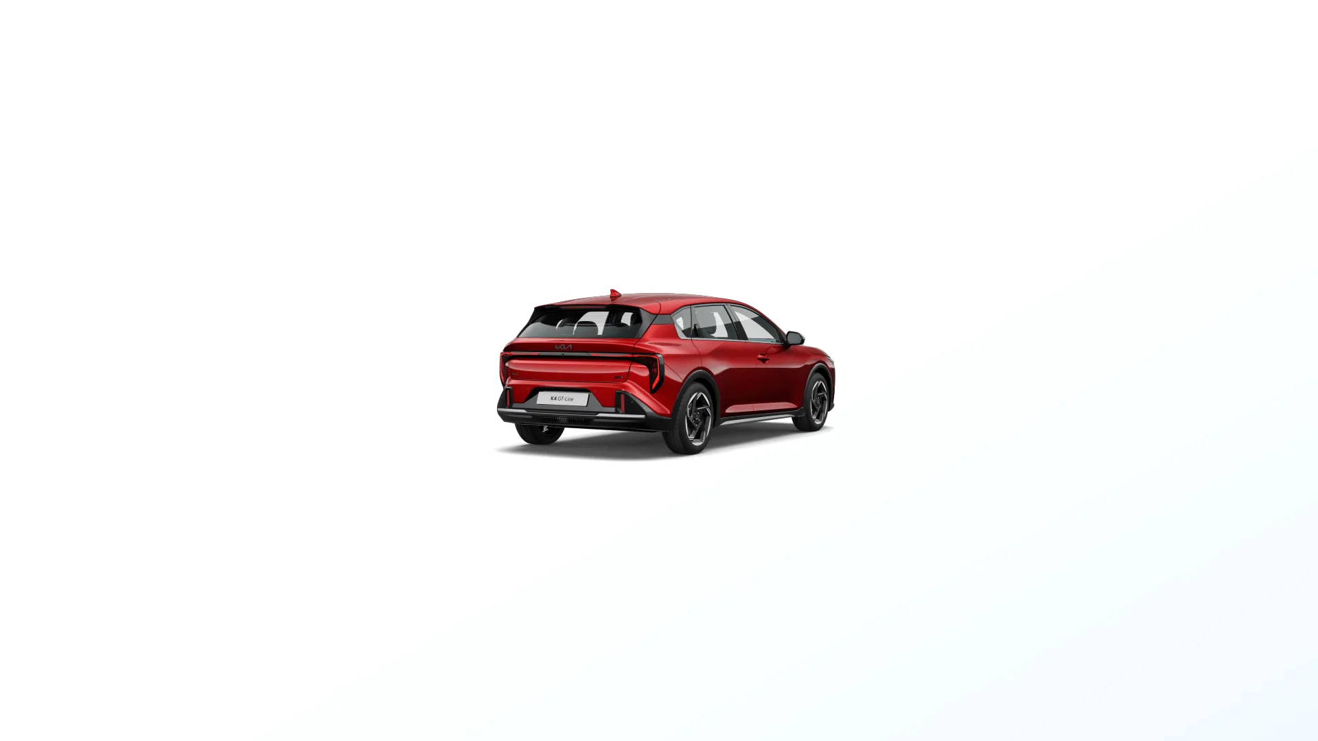 K4, GT-Line, Červená Fiery, rear