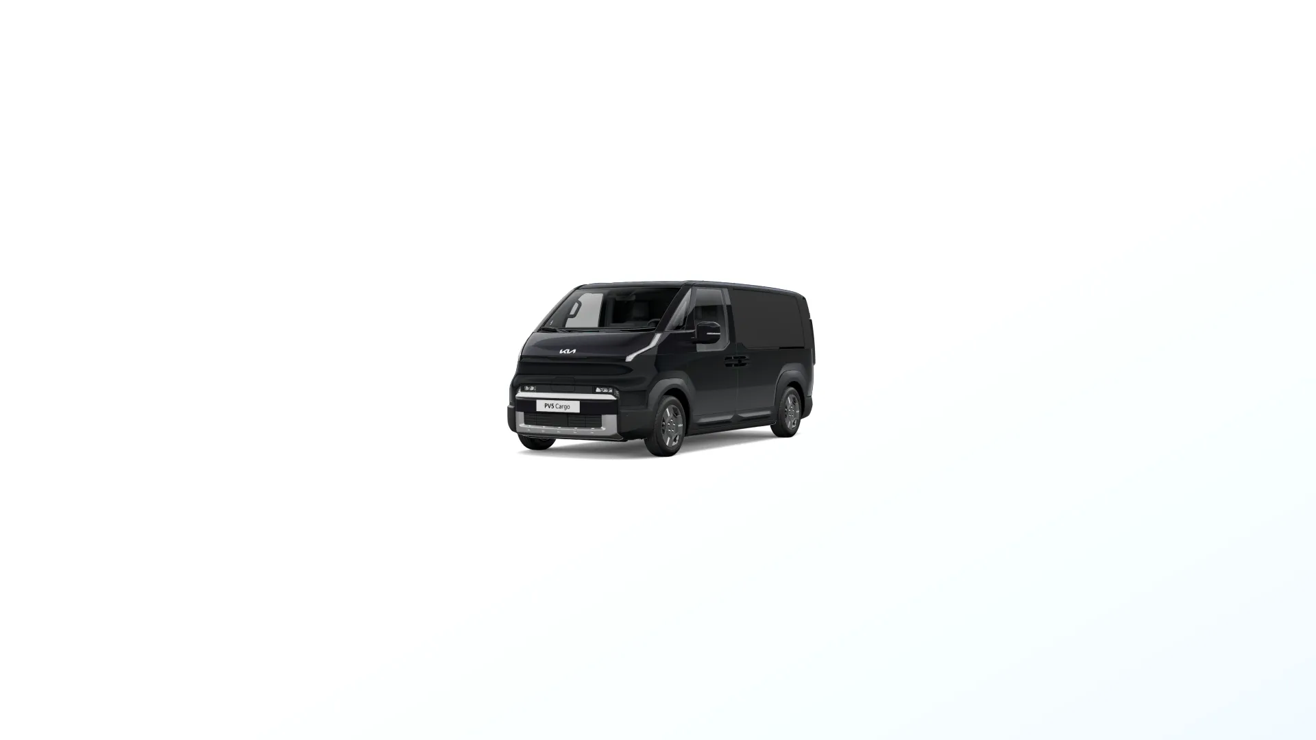 PV5 Cargo 3D, Essential L2H1, Perleťová černá Aurora, front