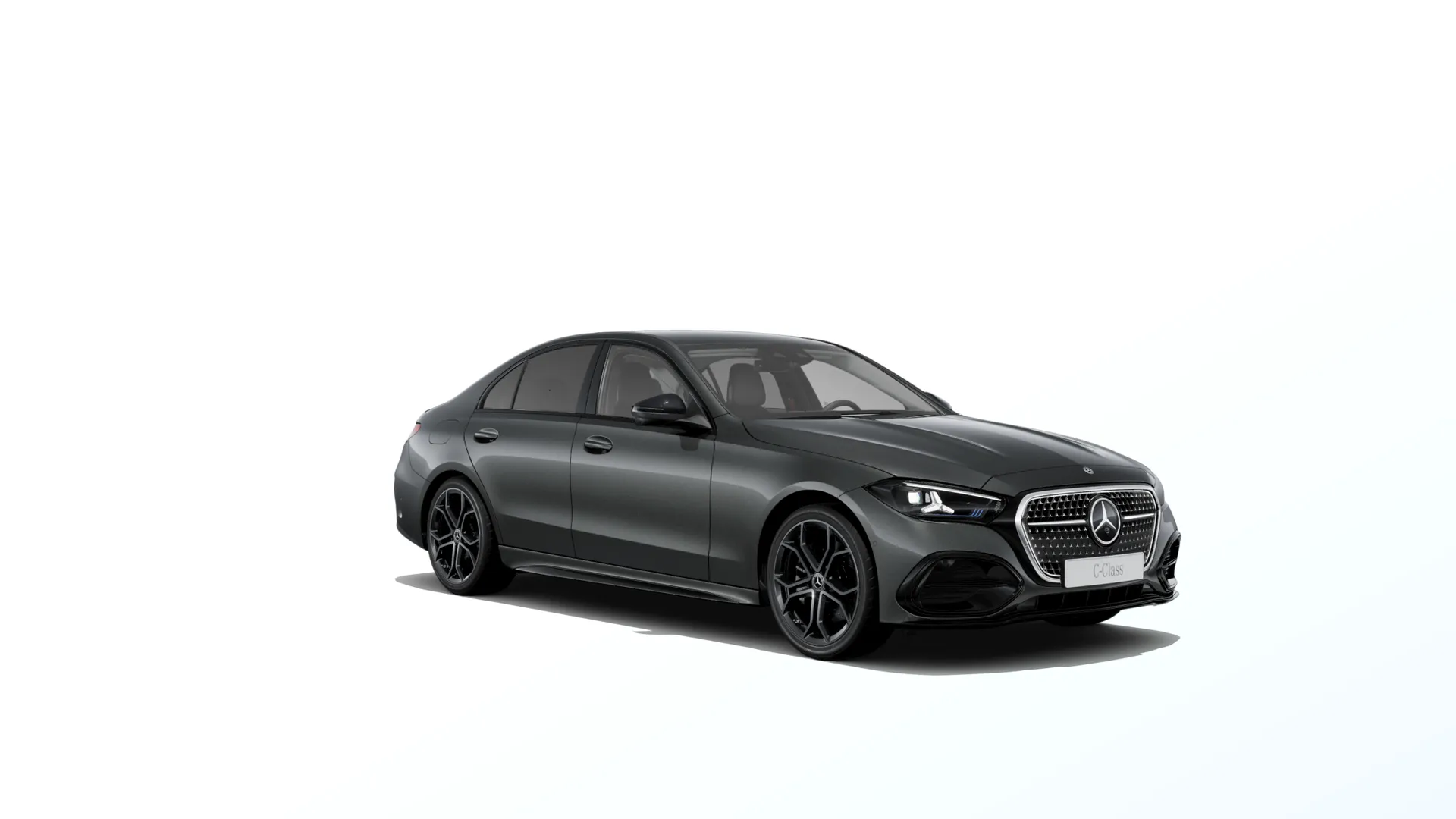 Třída C sedan (W206-fl), Linie AMG Plus, Metalická šedá graphite, front