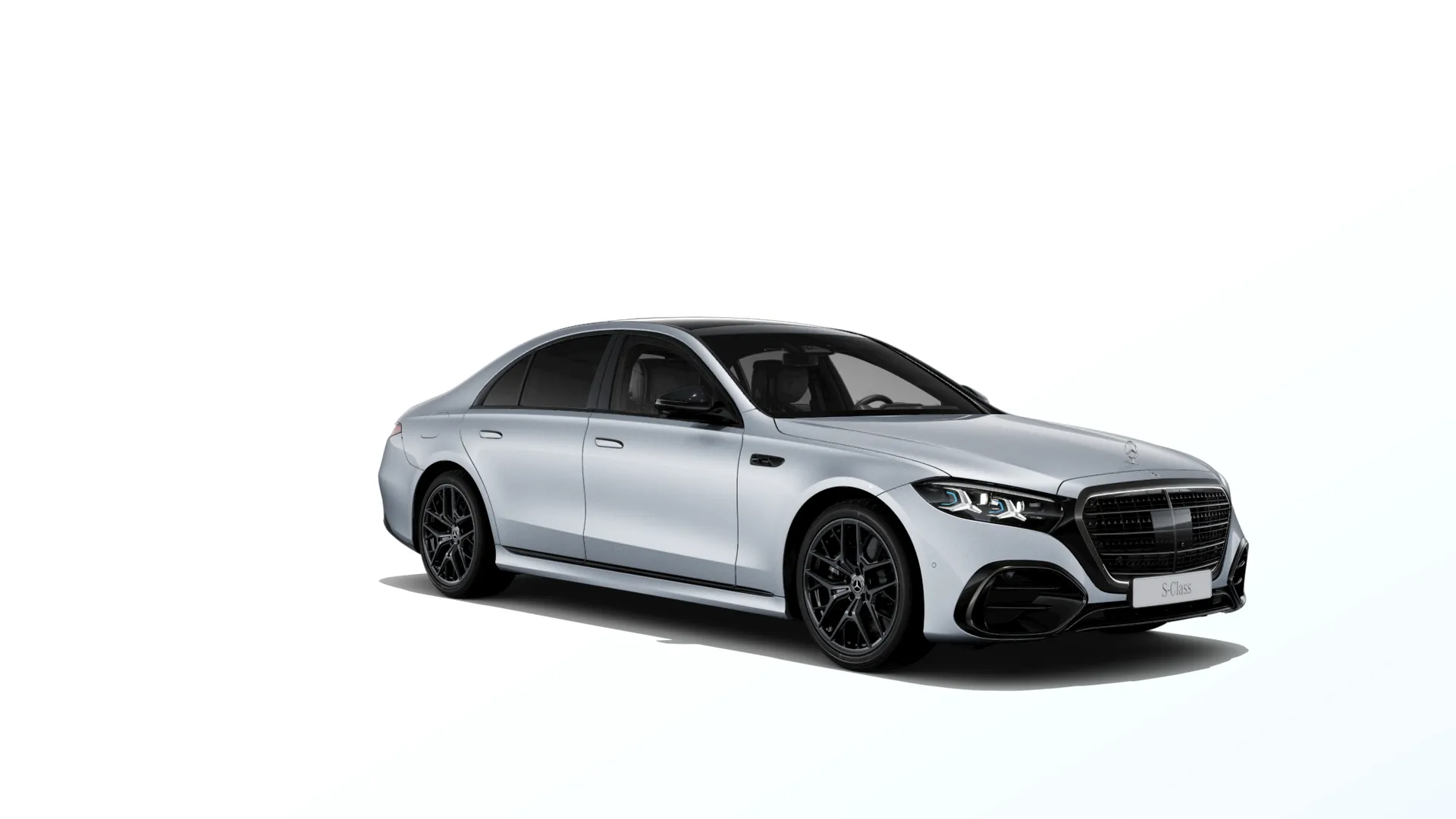 Třída S (W223-fl), Linie AMG Plus, Metalická stříbrná high-tech, front