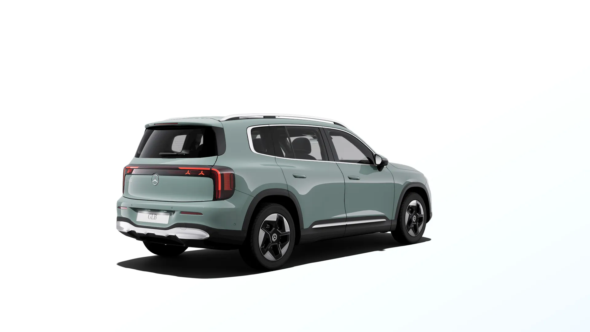 GLB (X248), Linie Progressive, Nemetalická zelená aqua-mint, rear