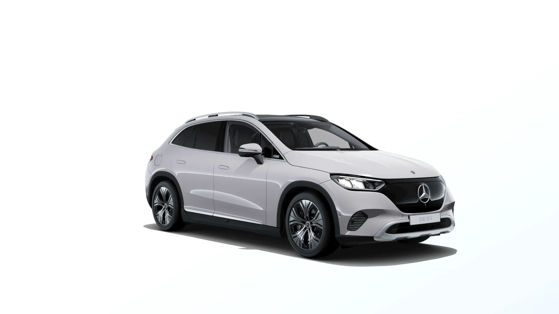 EQE SUV (X294), Linie Electric Art exteriér, Nemetalická šedá alpine MANUFAKTUR, front