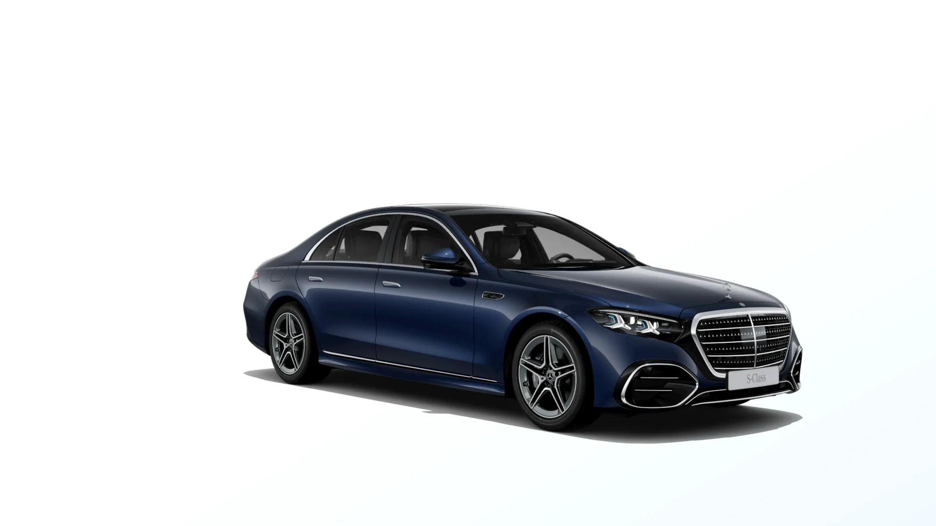 Třída S (W223-fl), Linie AMG, Metalická modrá nautic, front