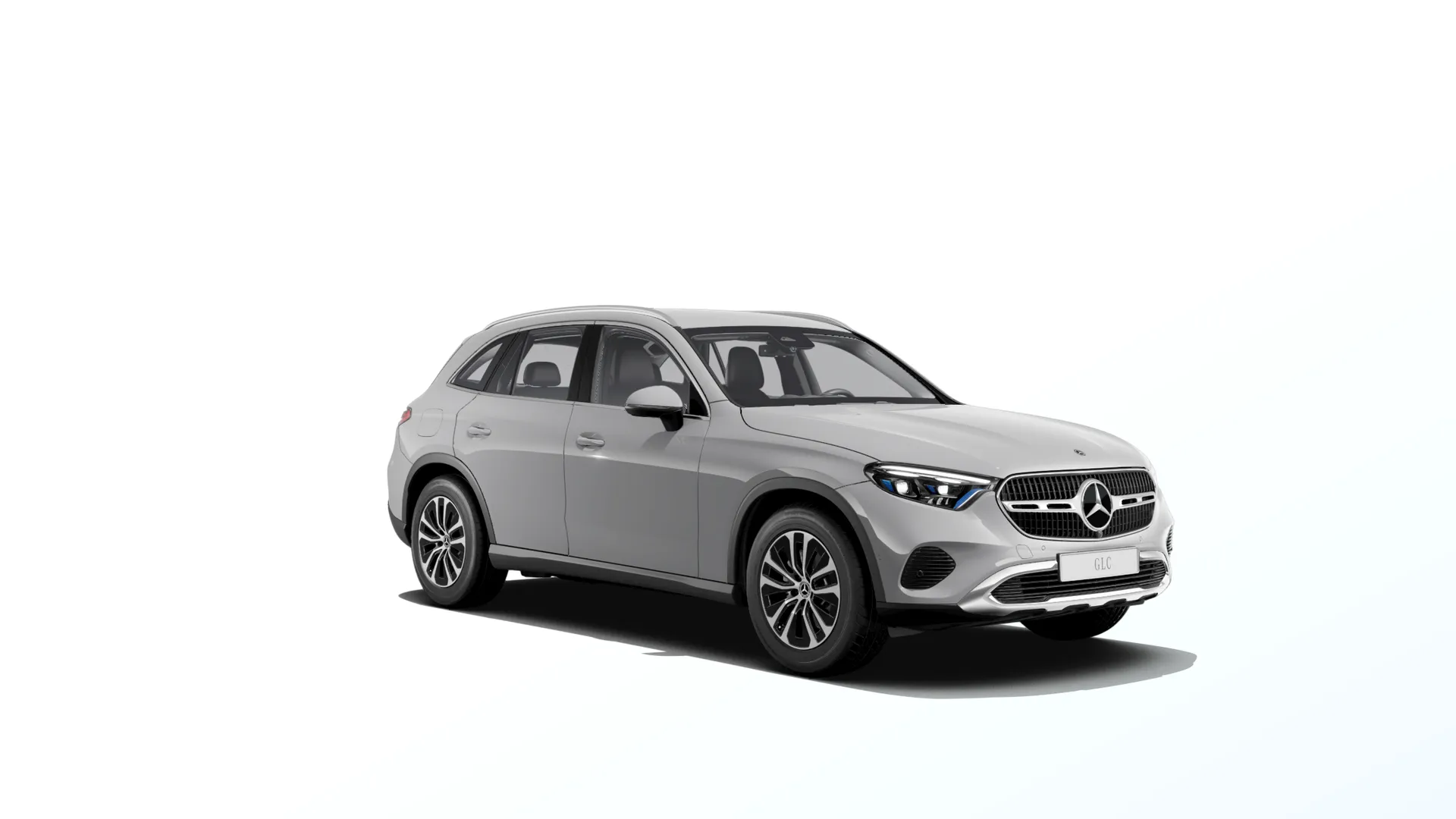 GLC (X254), Linie AVANTGARDE exteriér, Nemetalická šedá alpine MANUFAKTUR, front