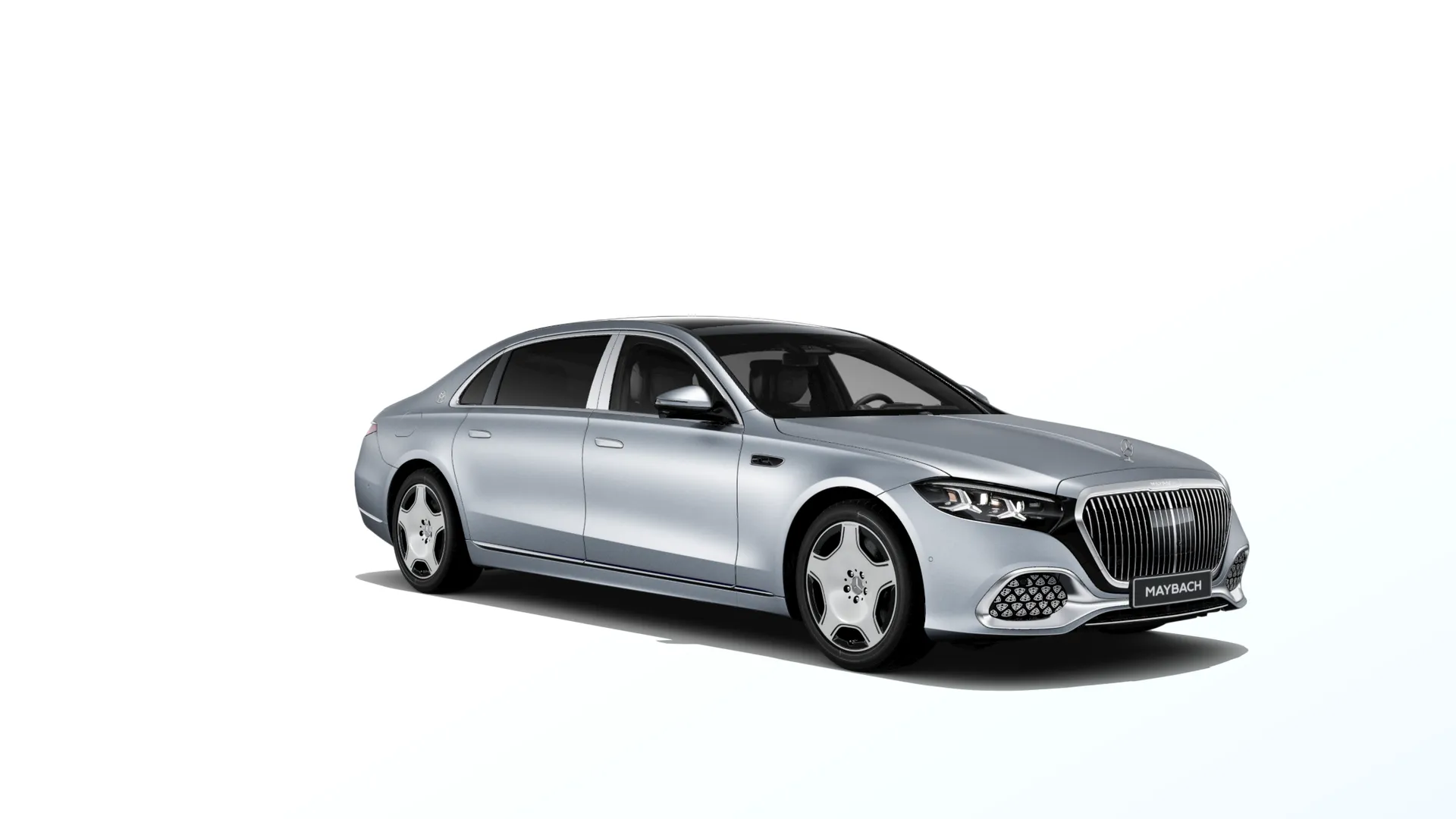 Mercedes-Maybach Třída S (Z223-fl), Sada Exclusive, Magno stříbrná high-tech MANUFAKTUR exclusive, front