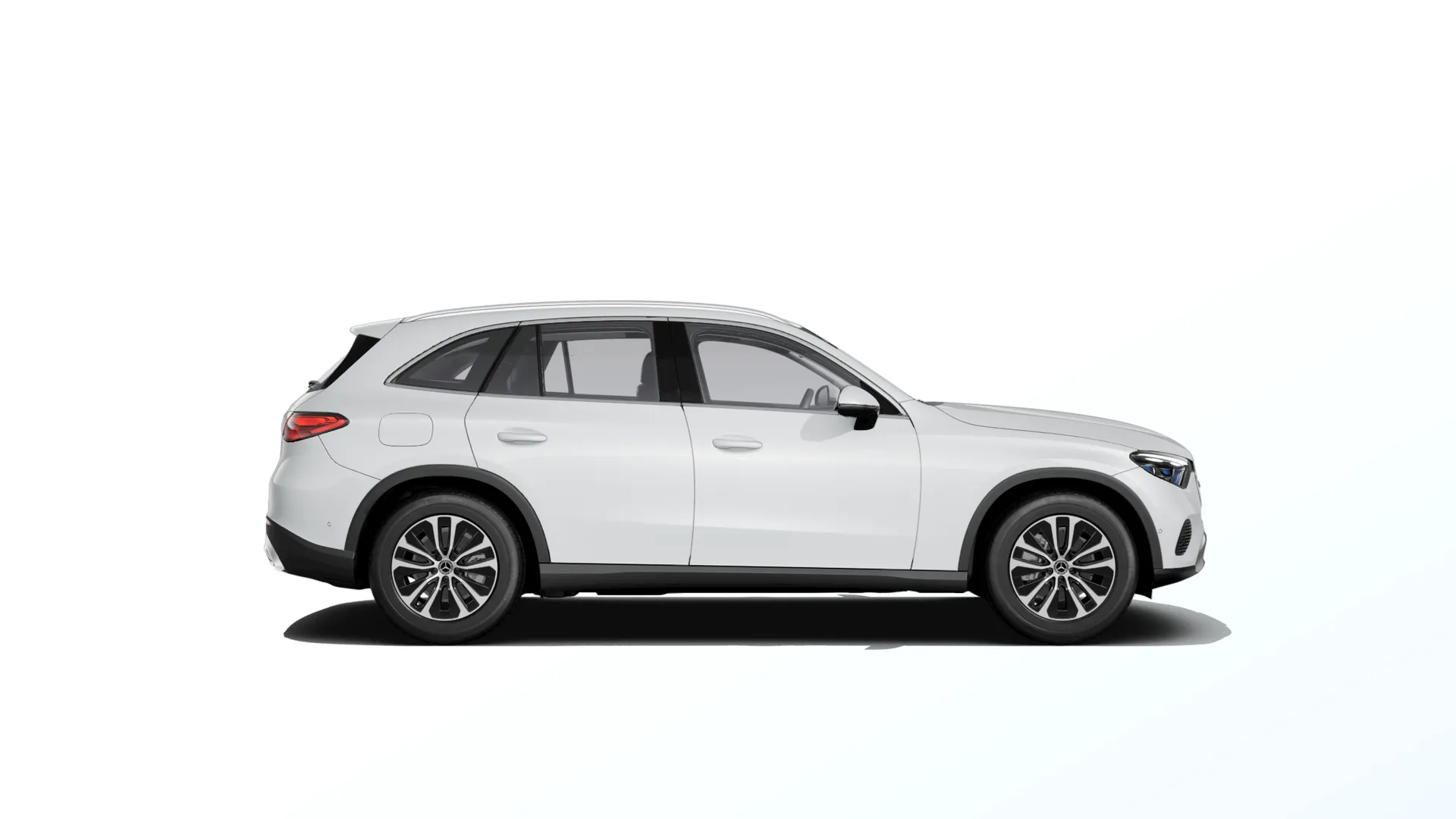 GLC (X254), Linie AVANTGARDE exteriér, Bílá opalite bright MANUFAKTUR, side