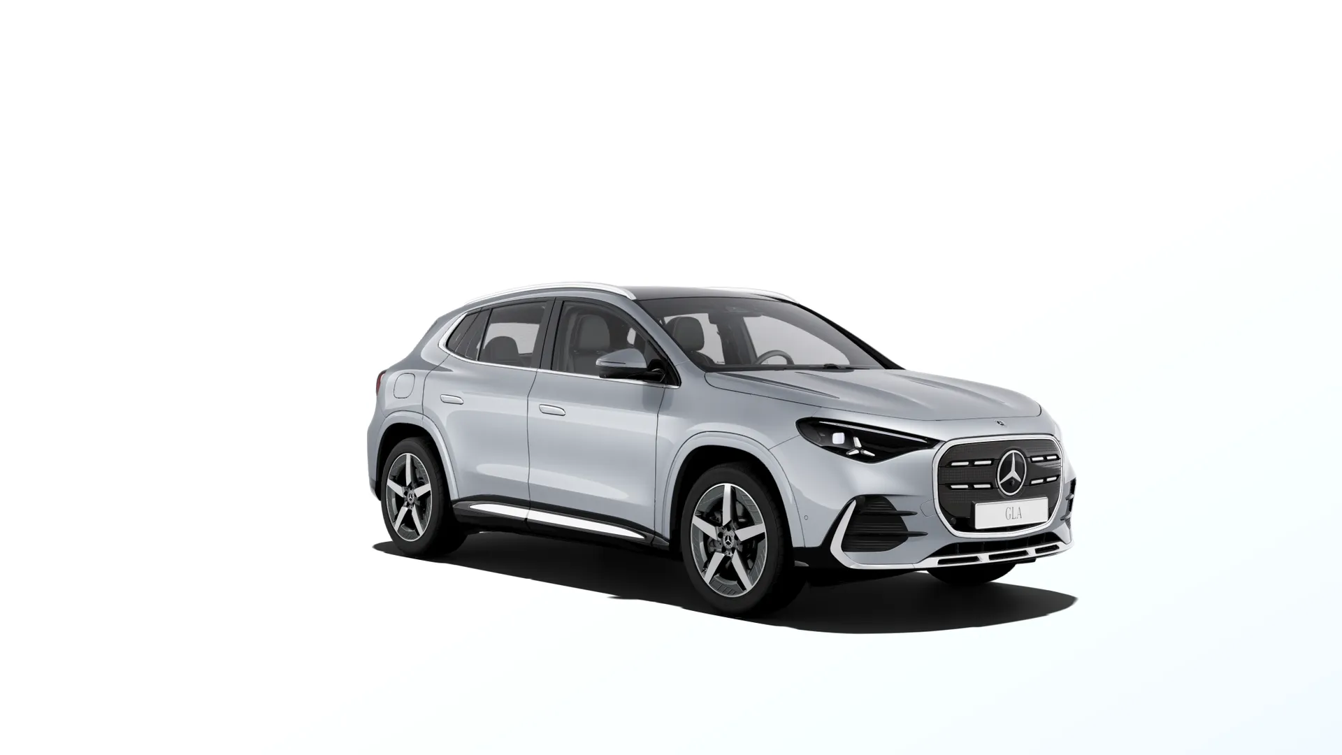 GLA (H244), Linie AMG, Metalická stříbrná high-tech, front