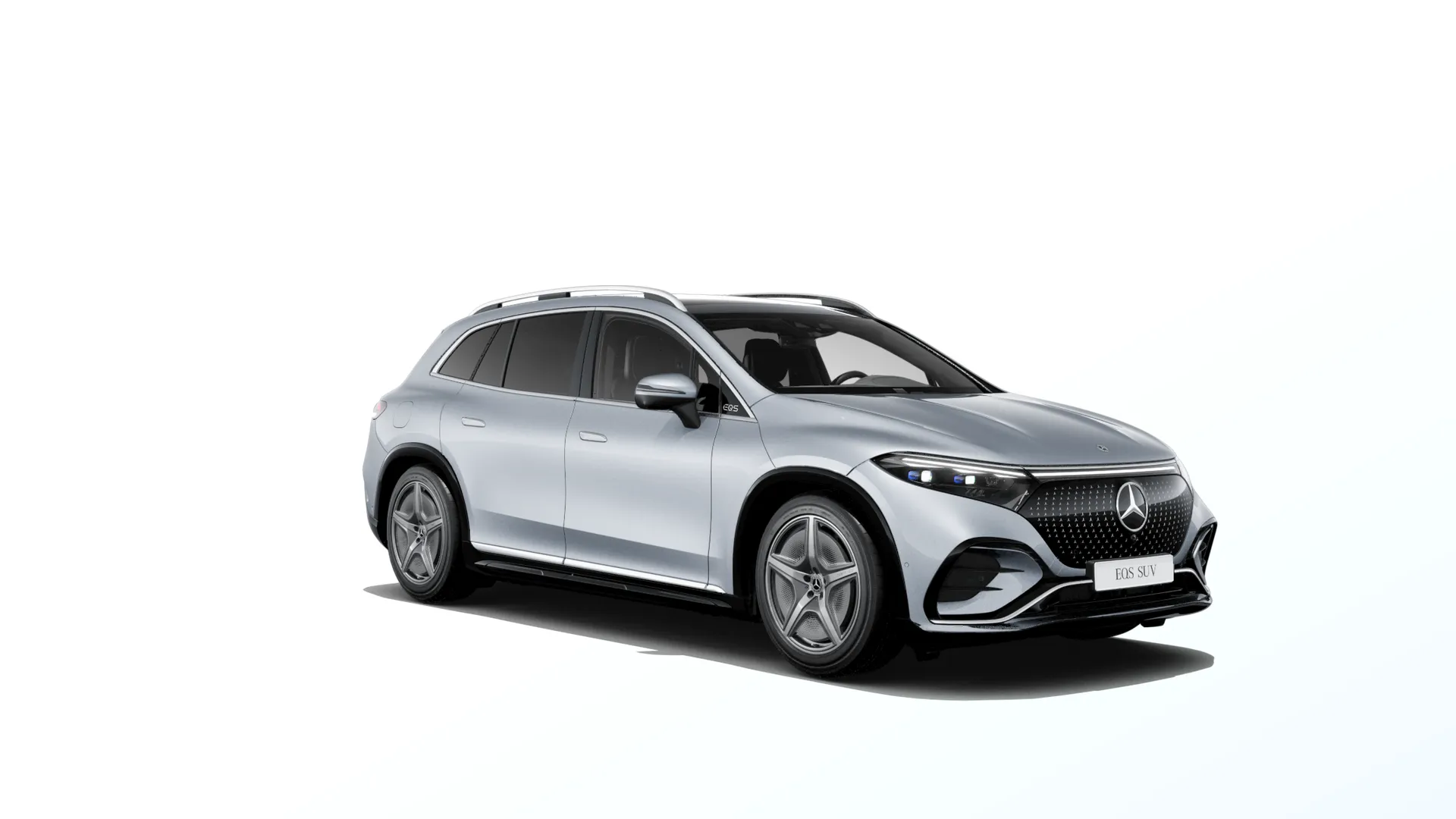 EQS SUV (X296), Linie AMG exteriér, Metalická stříbrná high-tech, front
