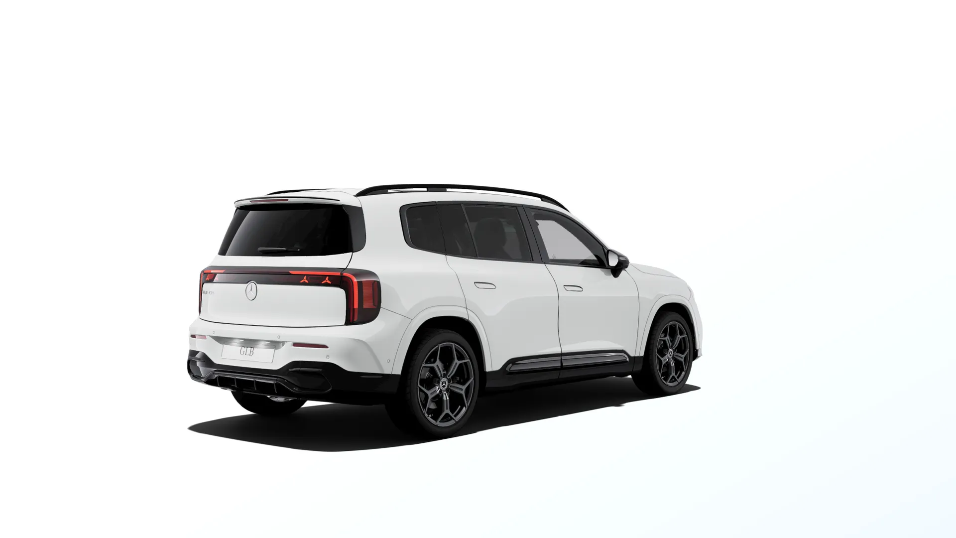 GLB (X248), Linie AMG Plus, Nemetalická bílá polar, rear