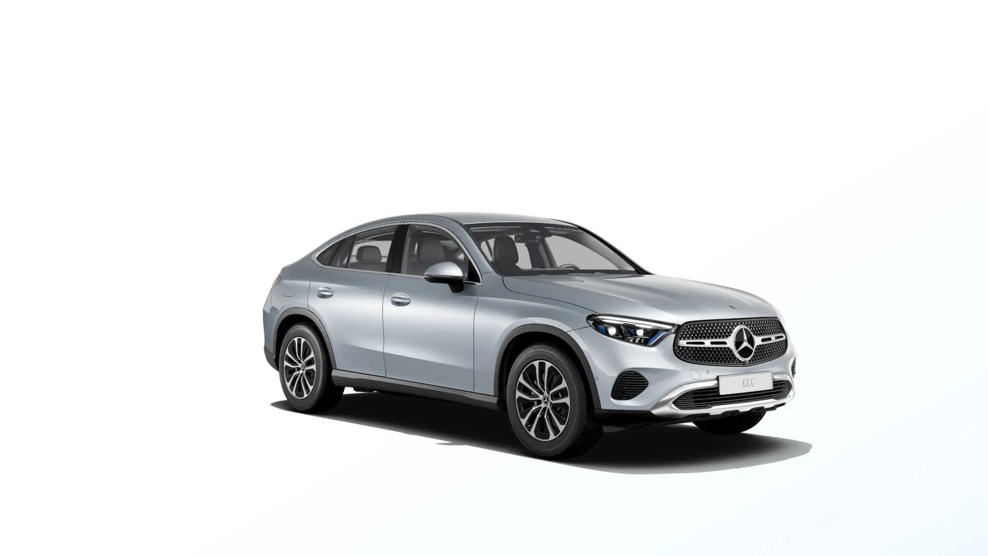 GLC kupé (C254), Základní, Metalická stříbrná high-tech, front