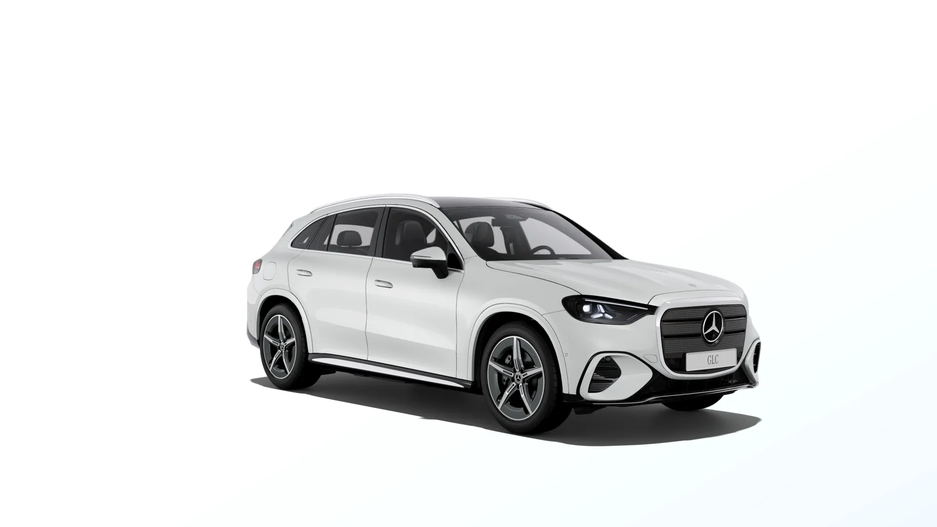 GLC (X540), Linie AMG, Bílá opalite bright MANUFAKTUR, front