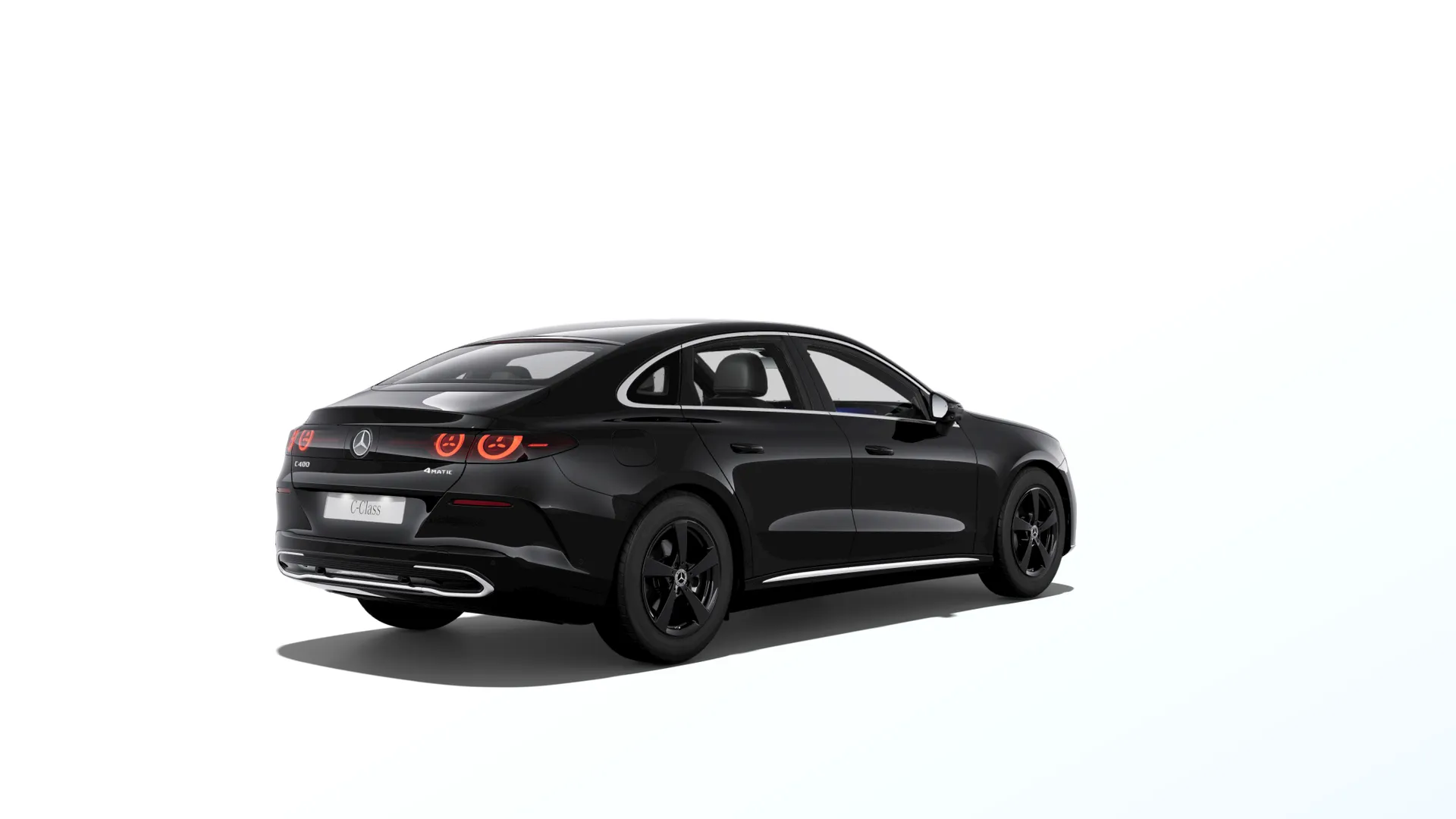 Třída C sedan (W520), Linie AVANTGARDE, Metalická černá obsidian, rear
