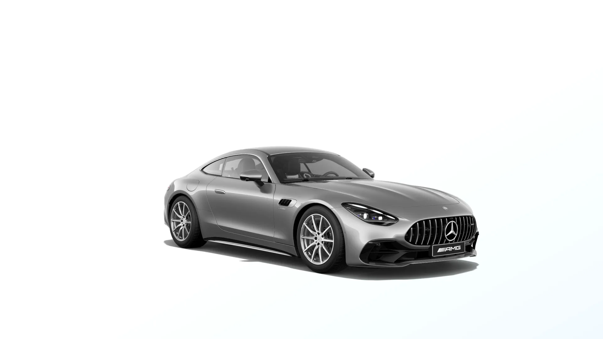 Mercedes-AMG GT kupé (C192), Základní provedení, Metalická šedá Imola AMG MANUFAKTUR exclusive, front