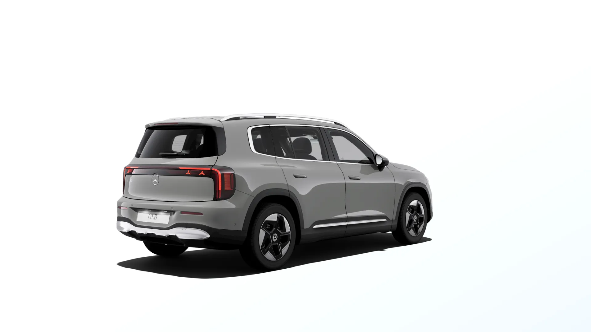 GLB (X248), Linie Progressive, Nemetalická šedá alpine MANUFAKTUR, rear