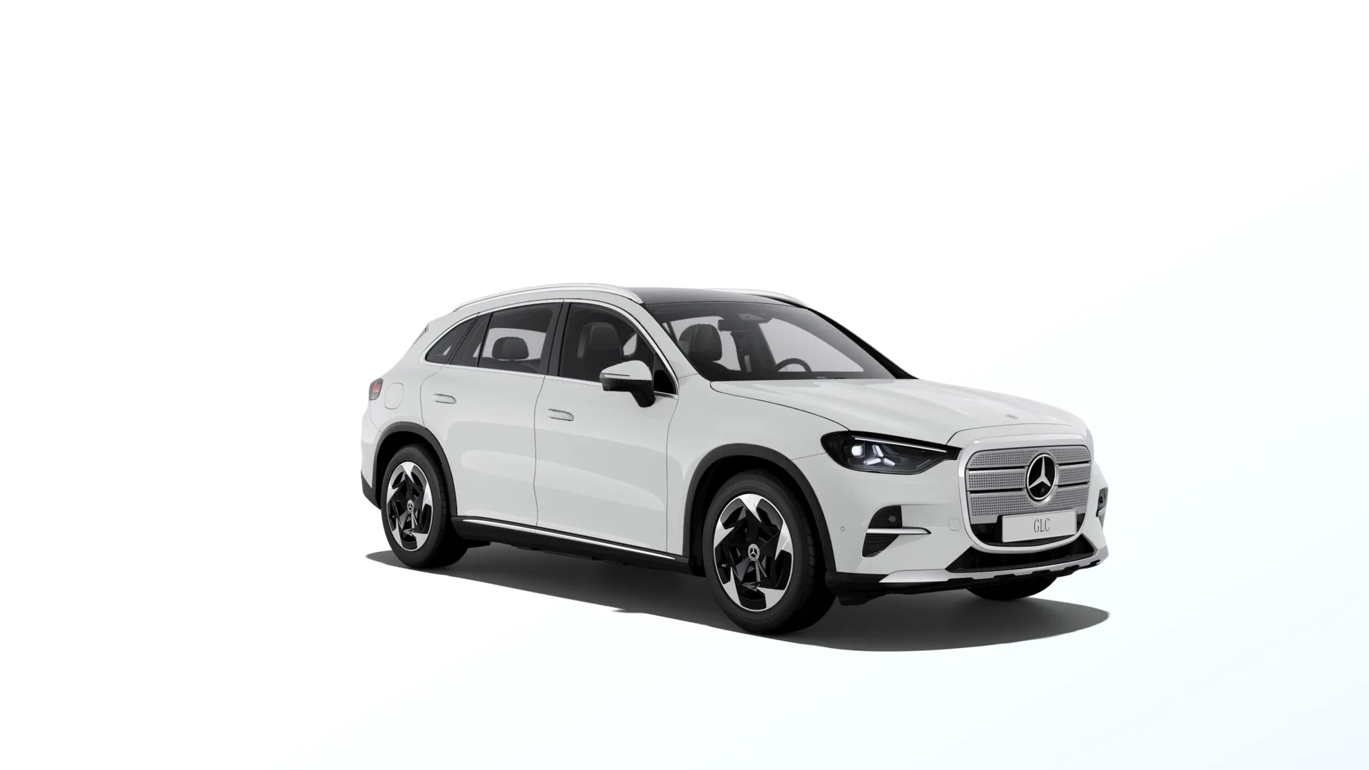 GLC (X540), Linie AVANTGARDE, Nemetalická bílá polar, front