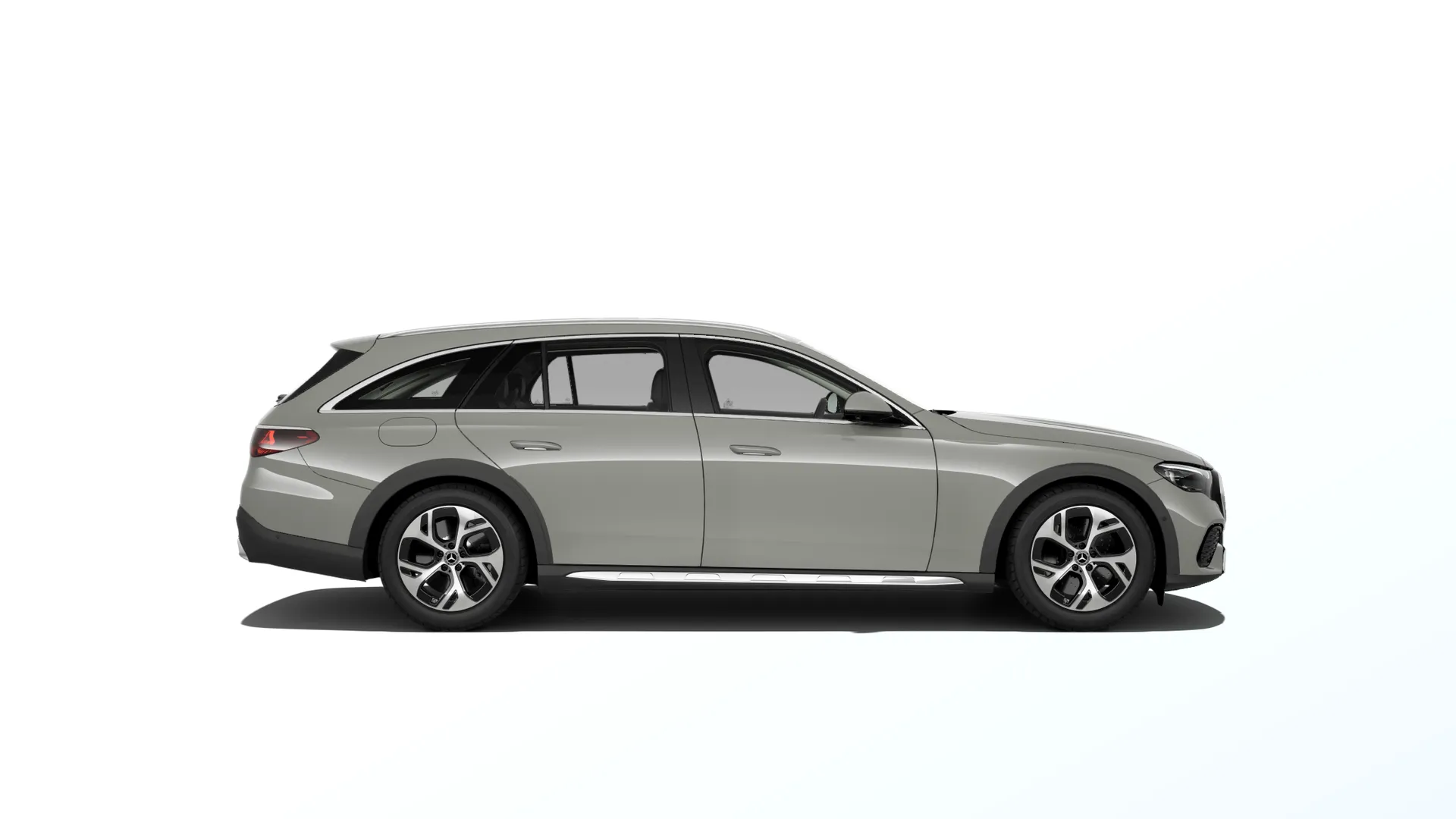 Třída E All-Terrain (S214), Základní, Nemetalická šedá alpine MANUFAKTUR, side