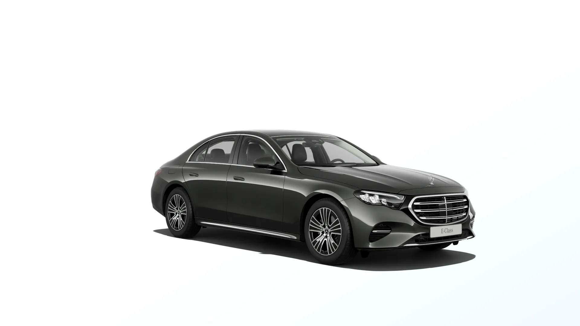 Třída E sedan (W214), Linie EXCLUSIVE exteriér, Metalická šedá graphite, front