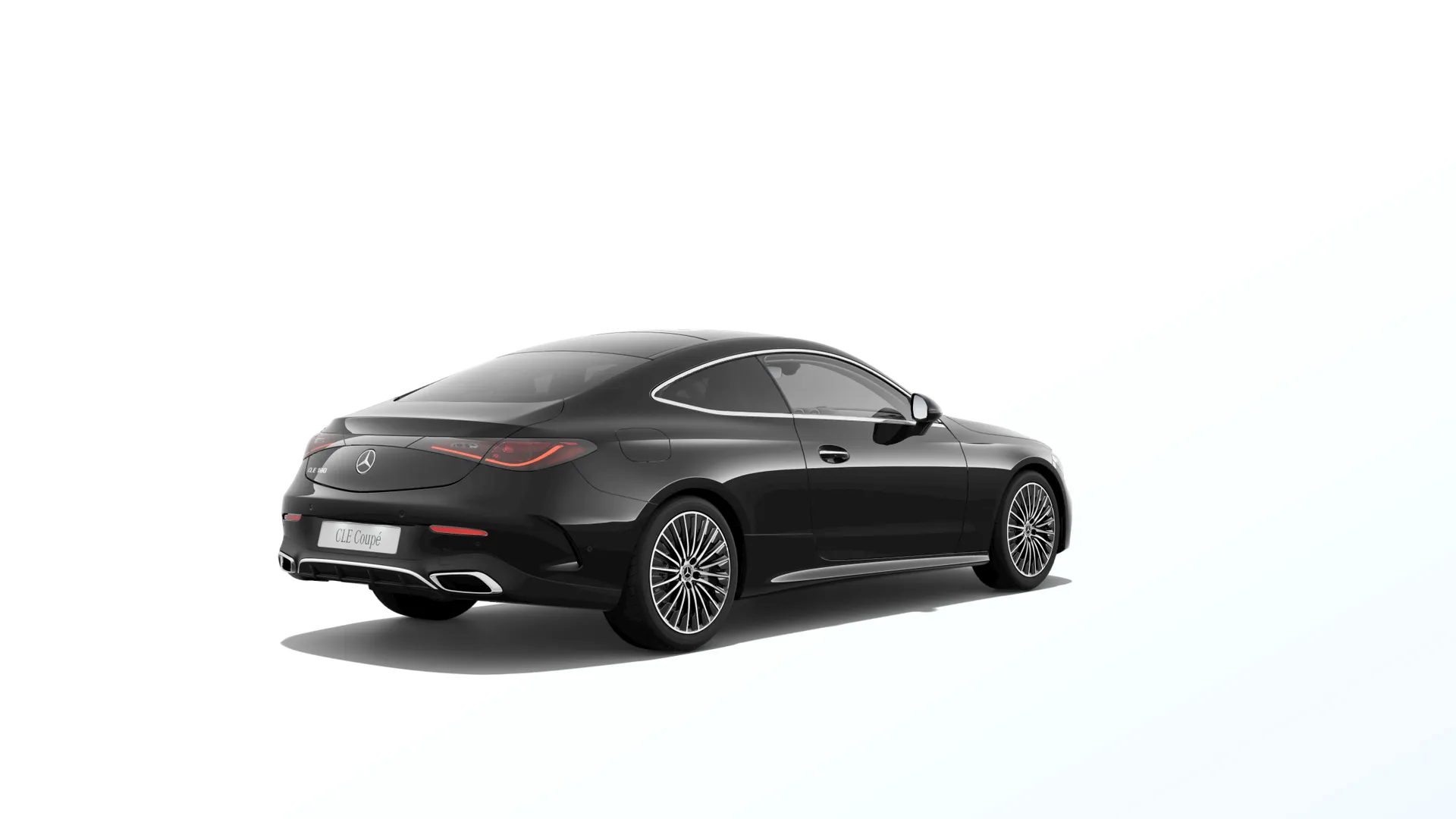 CLE kupé (C236), Linie AMG, Nemetalická černá, rear