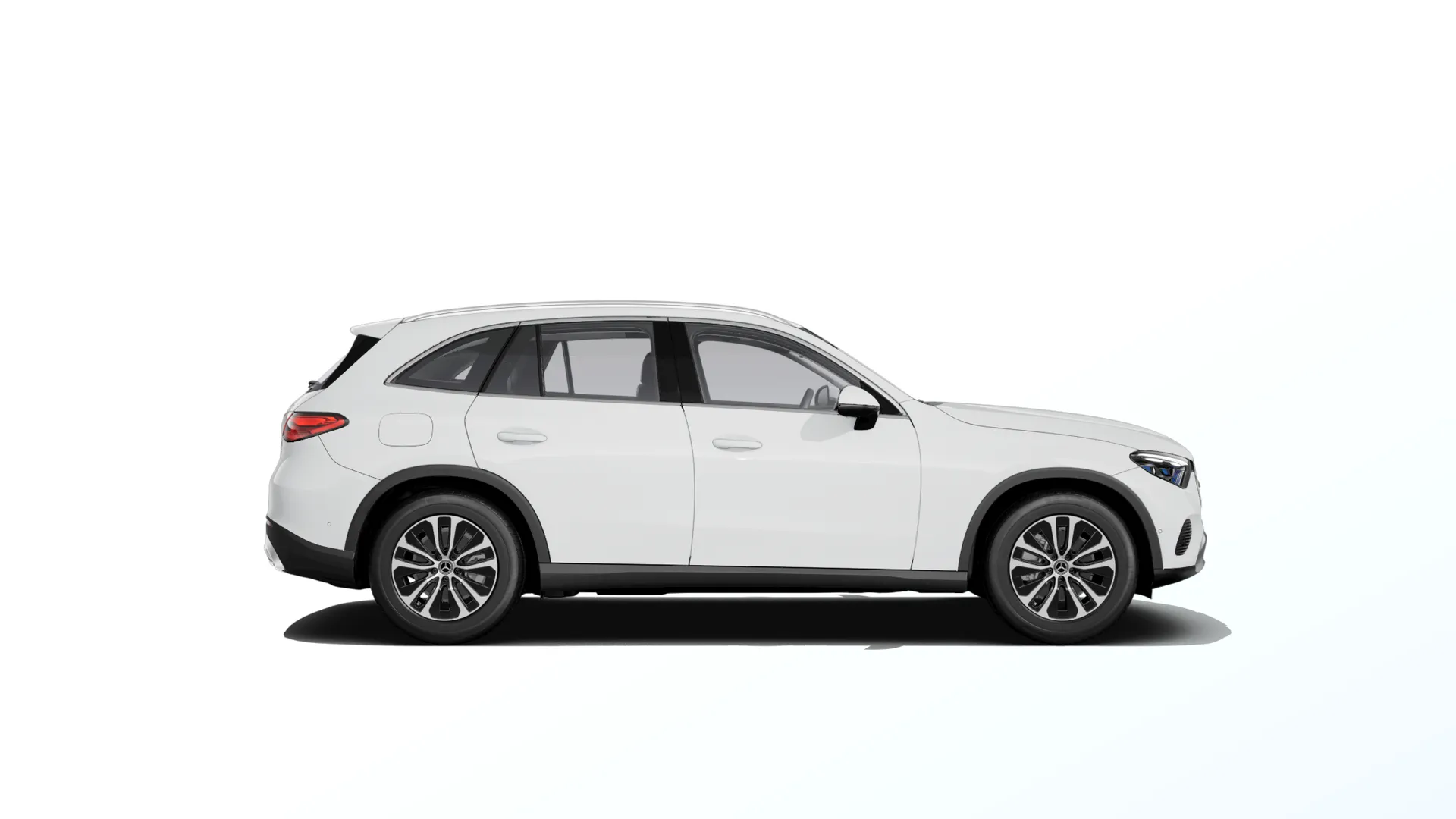 GLC (X254), Linie AVANTGARDE exteriér, Nemetalická bílá polar, side