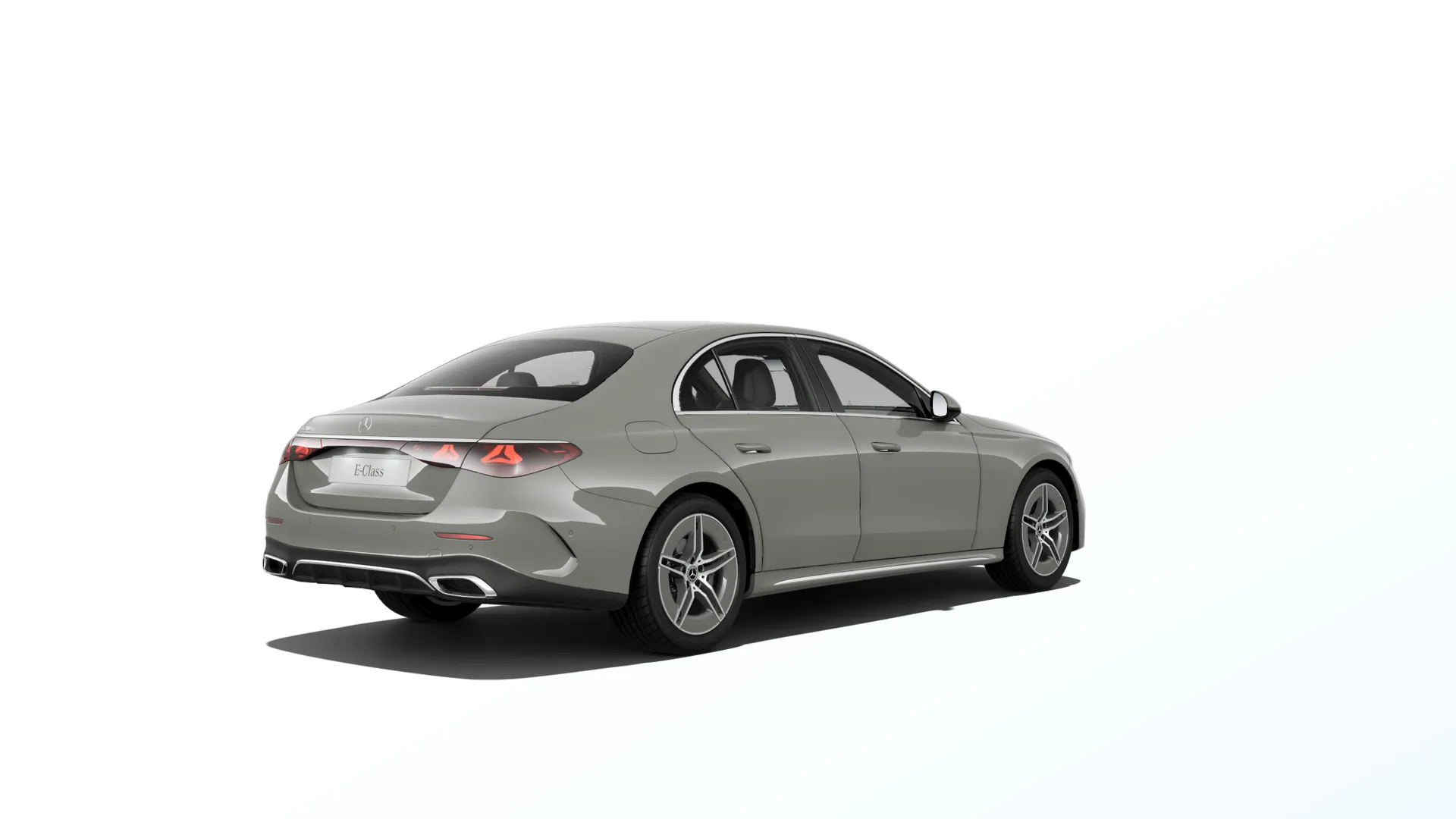Třída E sedan (W214), Linie AMG exteriér, Nemetalická šedá alpine MANUFAKTUR, rear