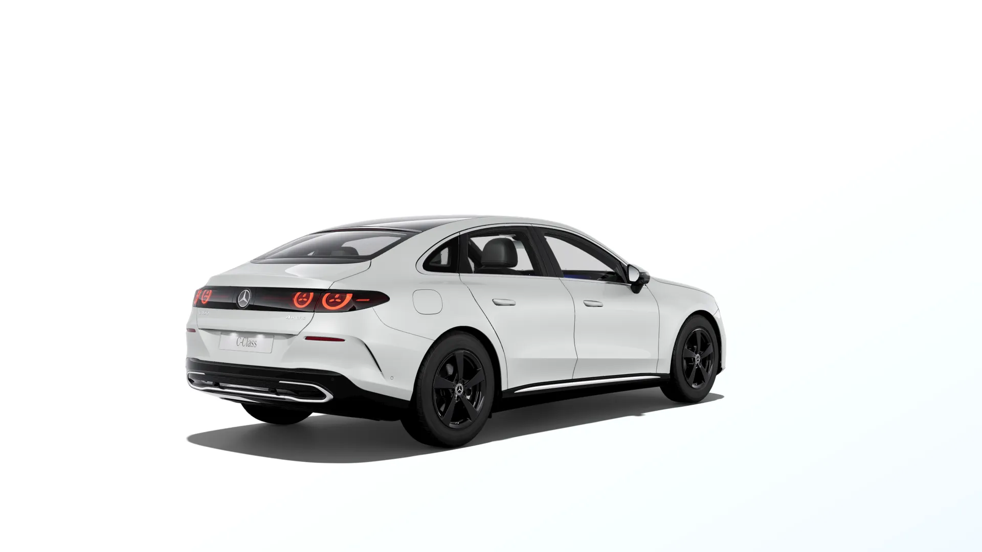 Třída C sedan (W520), Linie AVANTGARDE, Bílá opalite bright MANUFAKTUR, rear