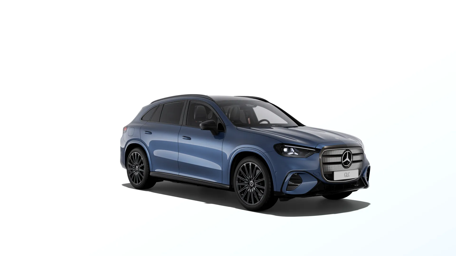 GLC (X540), Linie AMG Plus, Metalická modrá sodalite, front