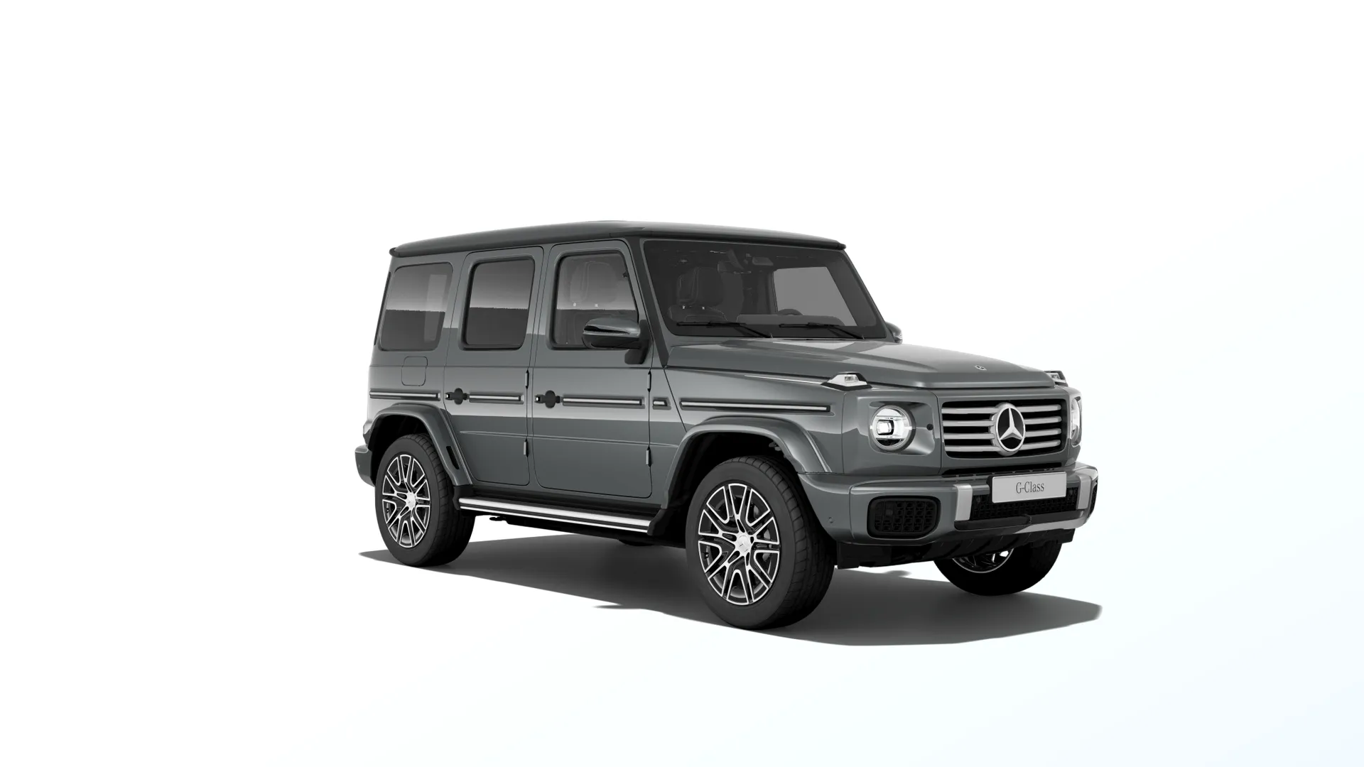 Třída G (N465), Linie AMG exteriér, Metalická šedá selenite, front