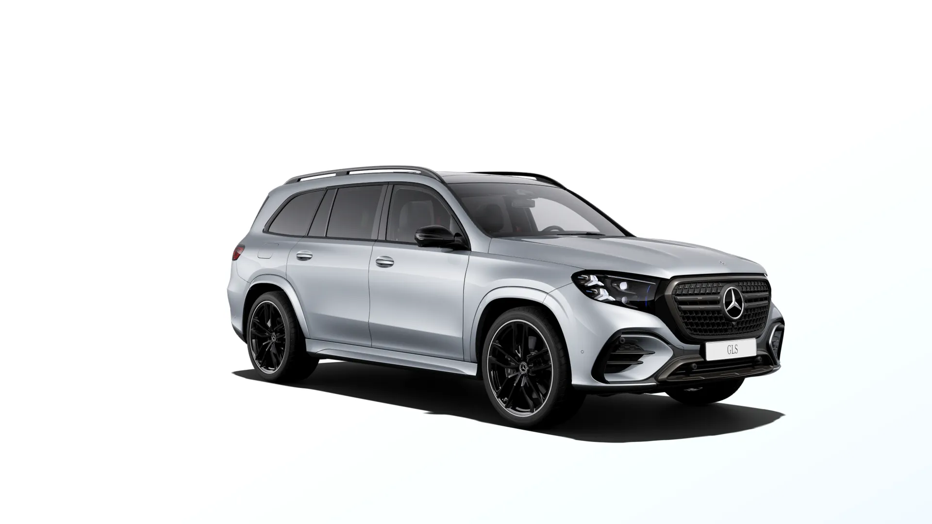 GLS (X167-fl2), Linie AMG, Metalická stříbrná high-tech, front