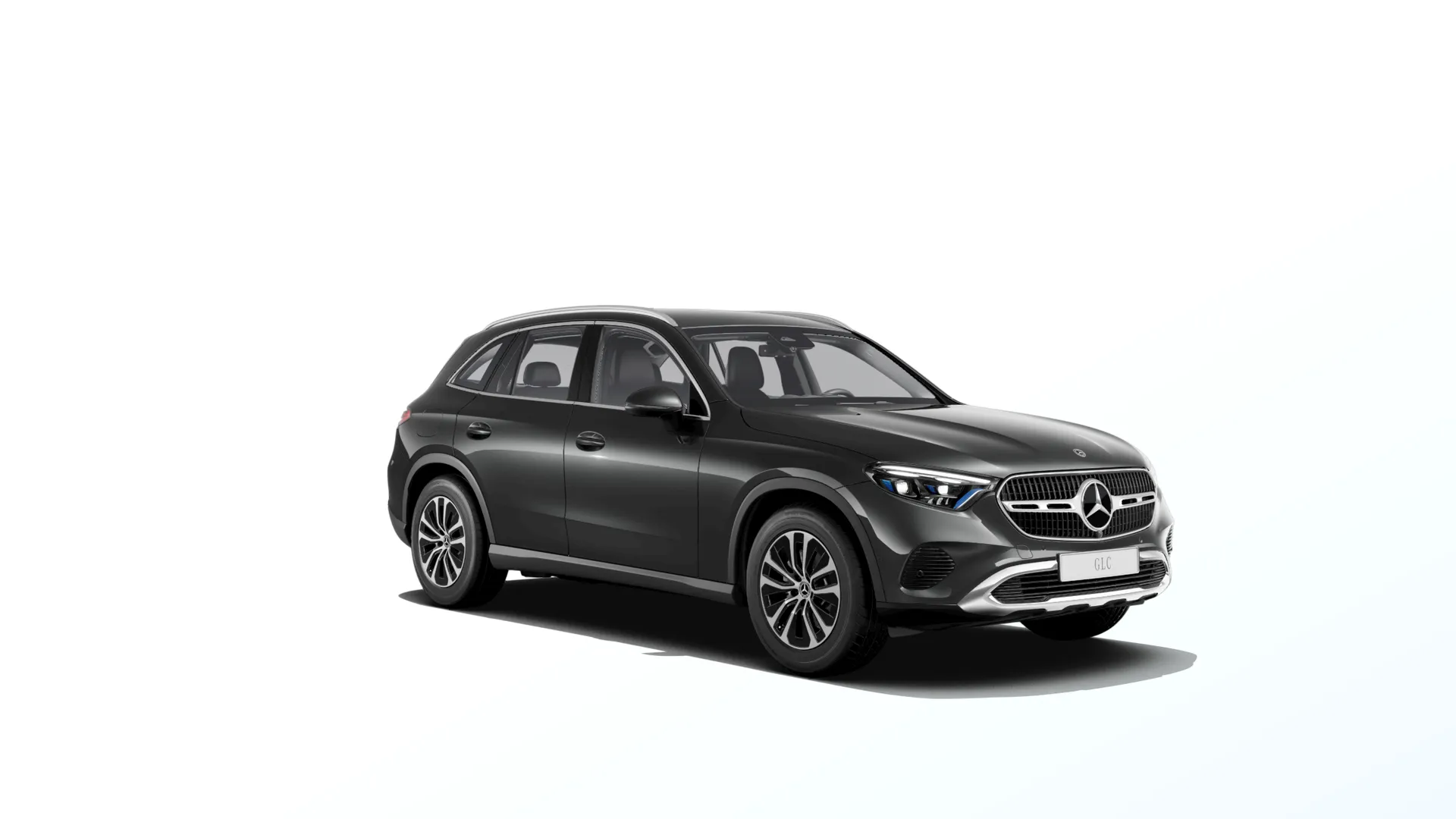 GLC (X254), Linie AVANTGARDE exteriér, Metalická šedá graphite, front
