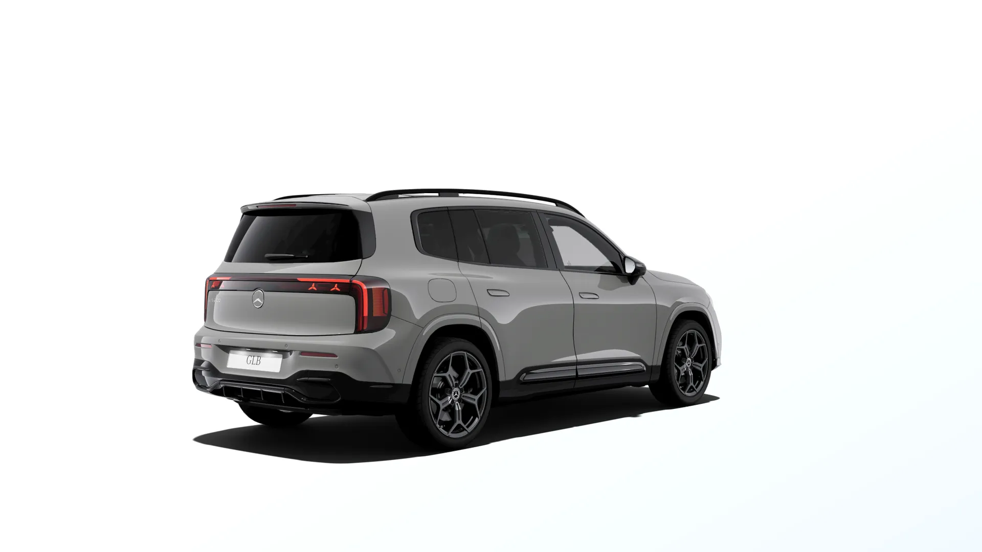 GLB (X244), Linie AMG Plus, Nemetalická šedá alpine MANUFAKTUR, rear