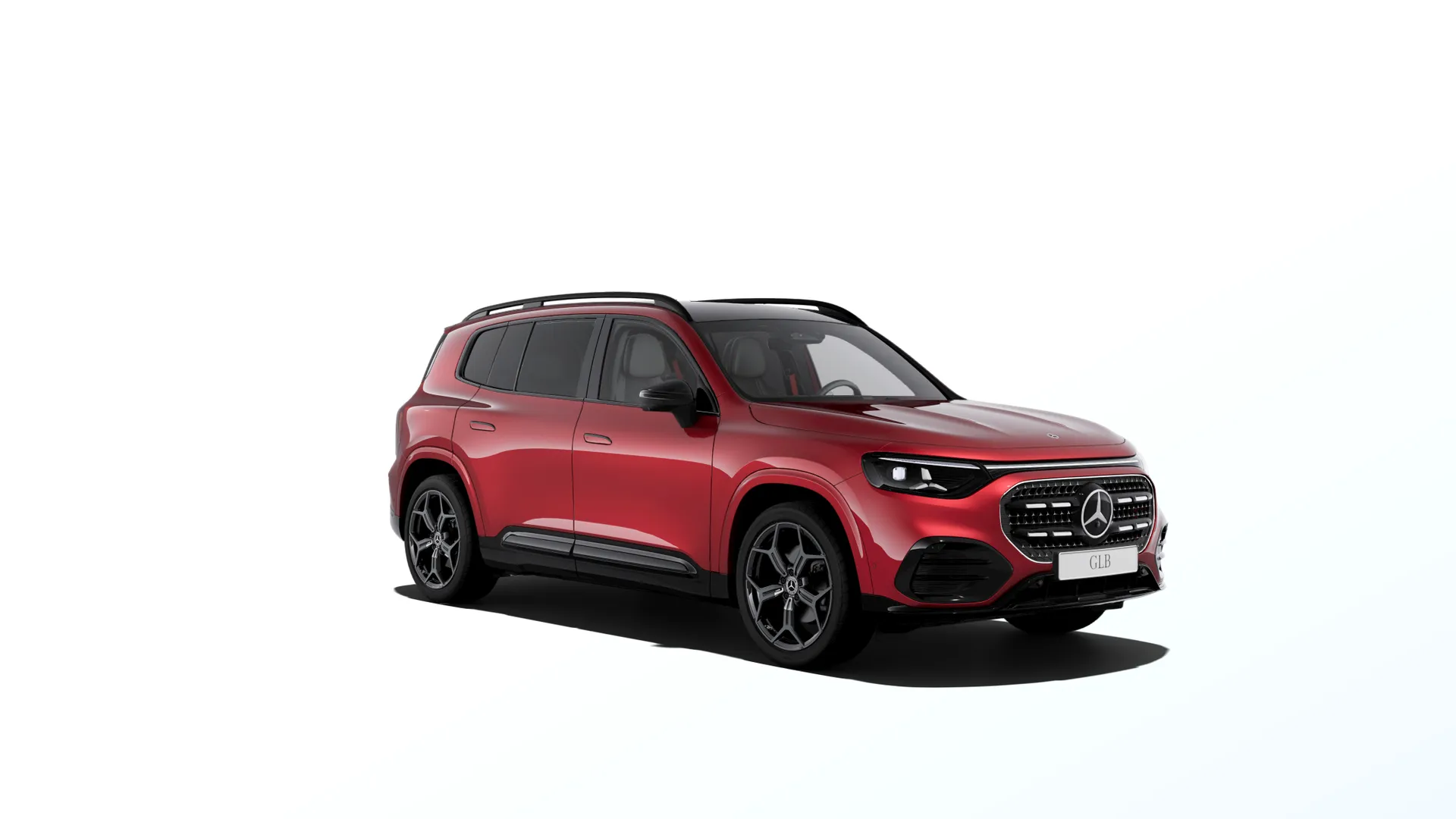 GLB (X248), Linie AMG Plus, Červená patagonia bright MANUFAKTUR, front