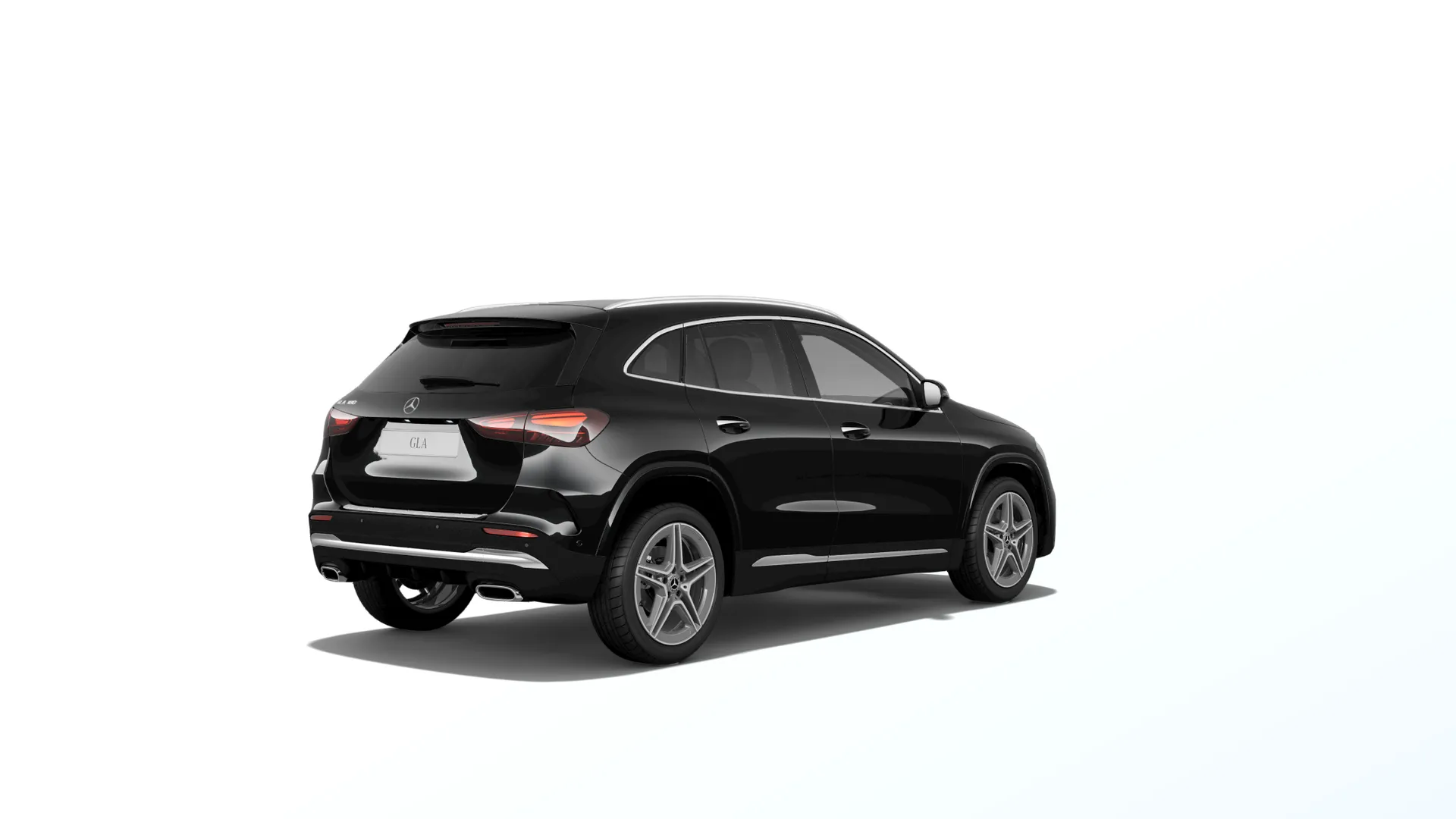 GLA (H247-fl), Linie AMG, Metalická černá cosmos, rear