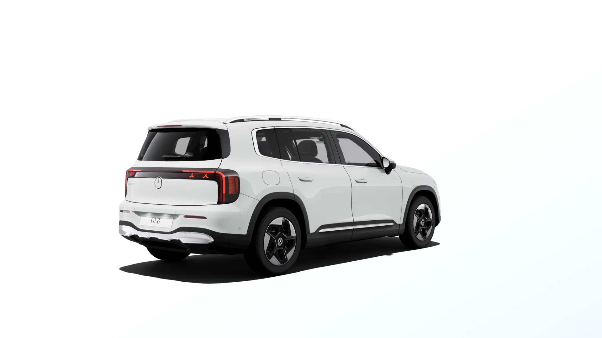GLB (X244), Linie Progressive, Nemetalická bílá polar, rear