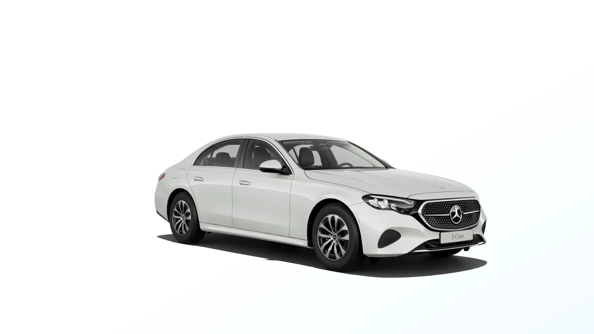 Třída E sedan (W214), Linie AVANTGARDE exteriér, Bílá opalite bright MANUFAKTUR, front