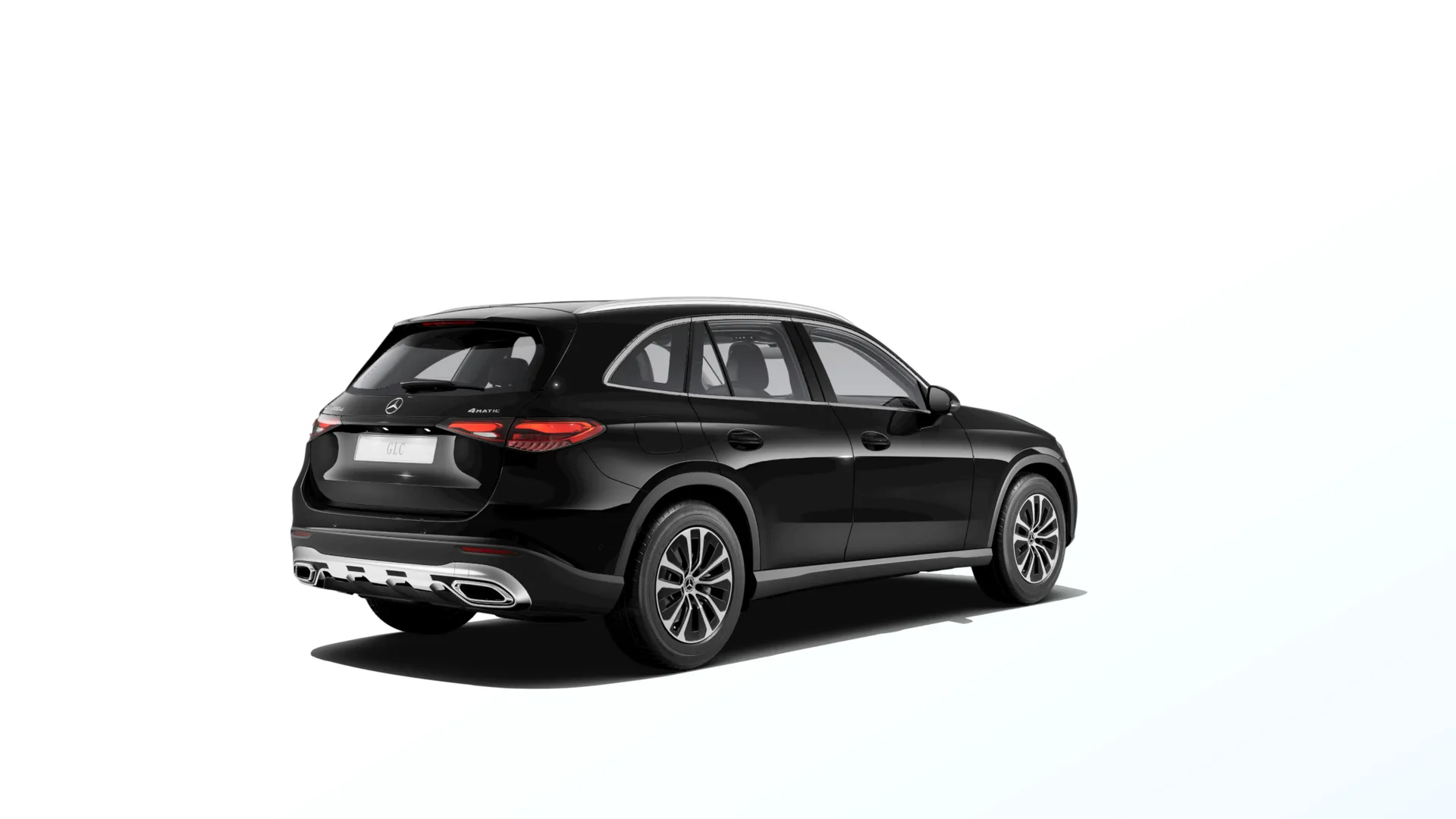 GLC (X254), Linie AVANTGARDE exteriér, Nemetalická černá, rear