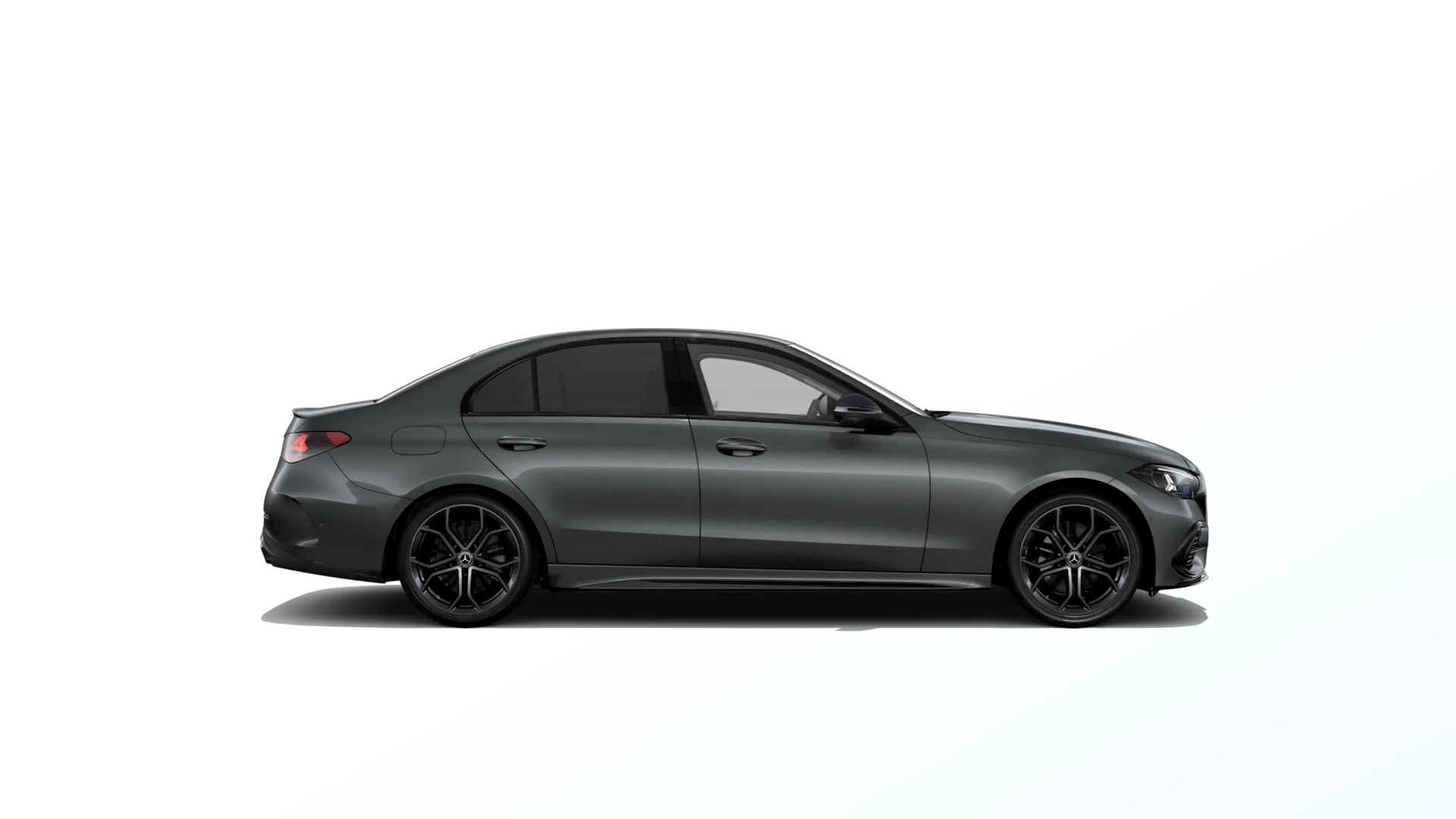 Třída C sedan (W206-fl), Linie AMG Plus, Metalická šedá graphite, side