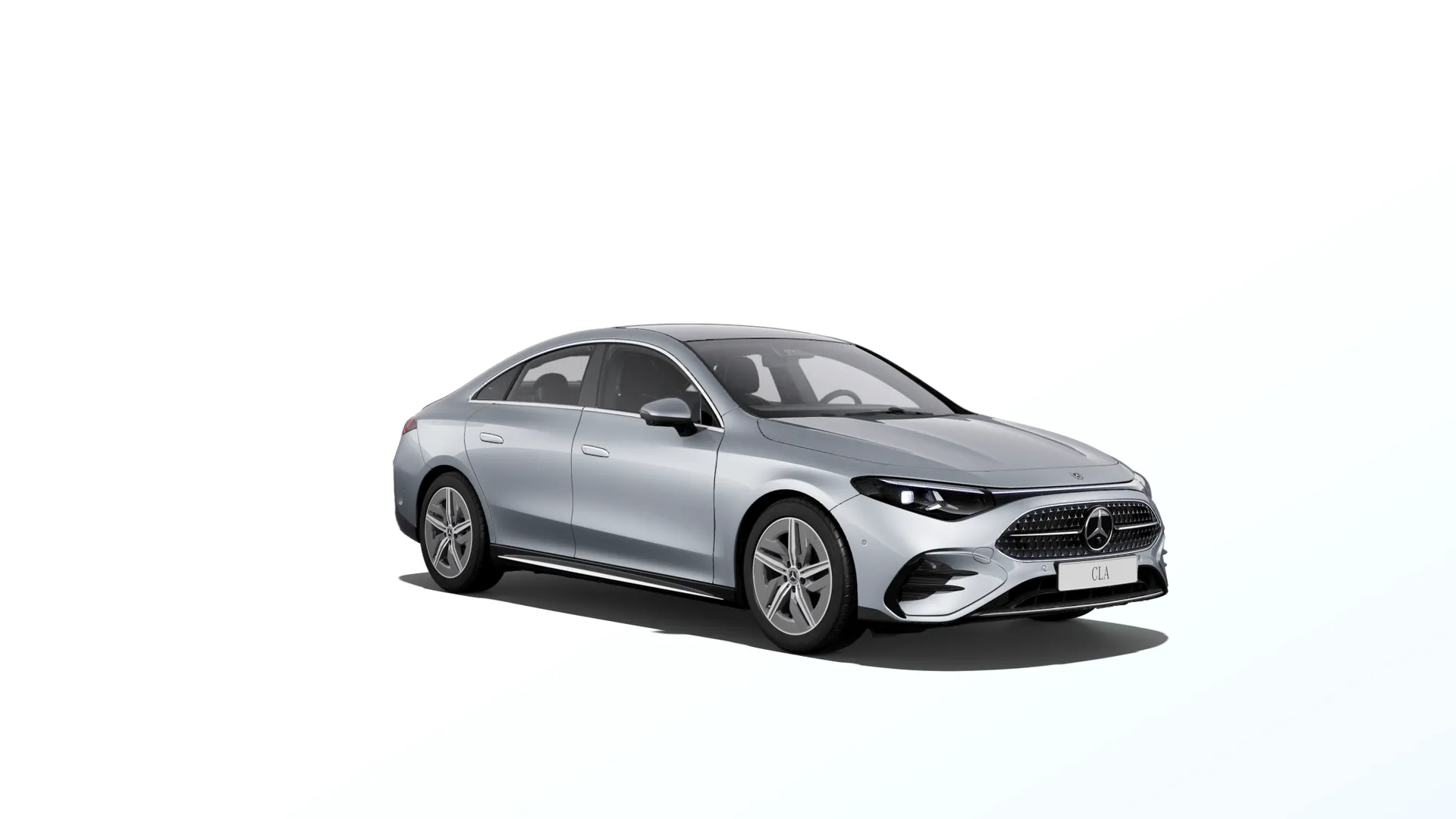 CLA (C178), Linie AMG, Metalická stříbrná high-tech, front