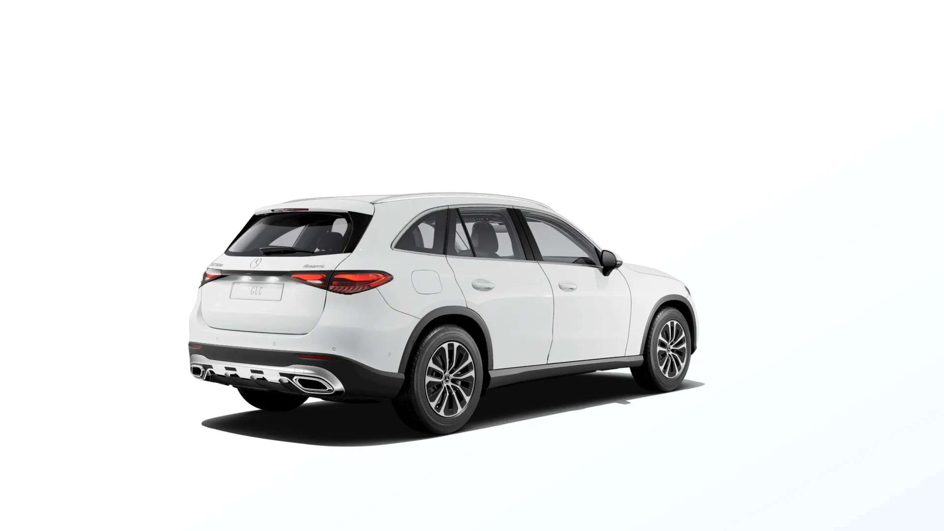 GLC (X254), Linie AVANTGARDE exteriér, Nemetalická bílá polar, rear