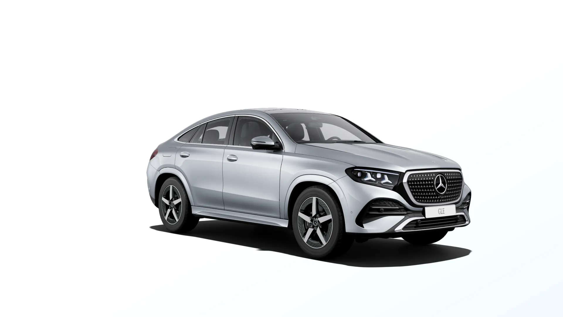 GLE kupé (C167-fl2), Linie AMG, Metalická stříbrná high-tech, front