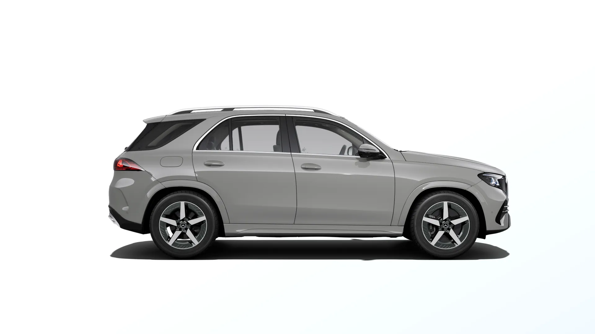 GLE (V167-fl2), Linie AMG, Nemetalická šedá alpine MANUFAKTUR, side