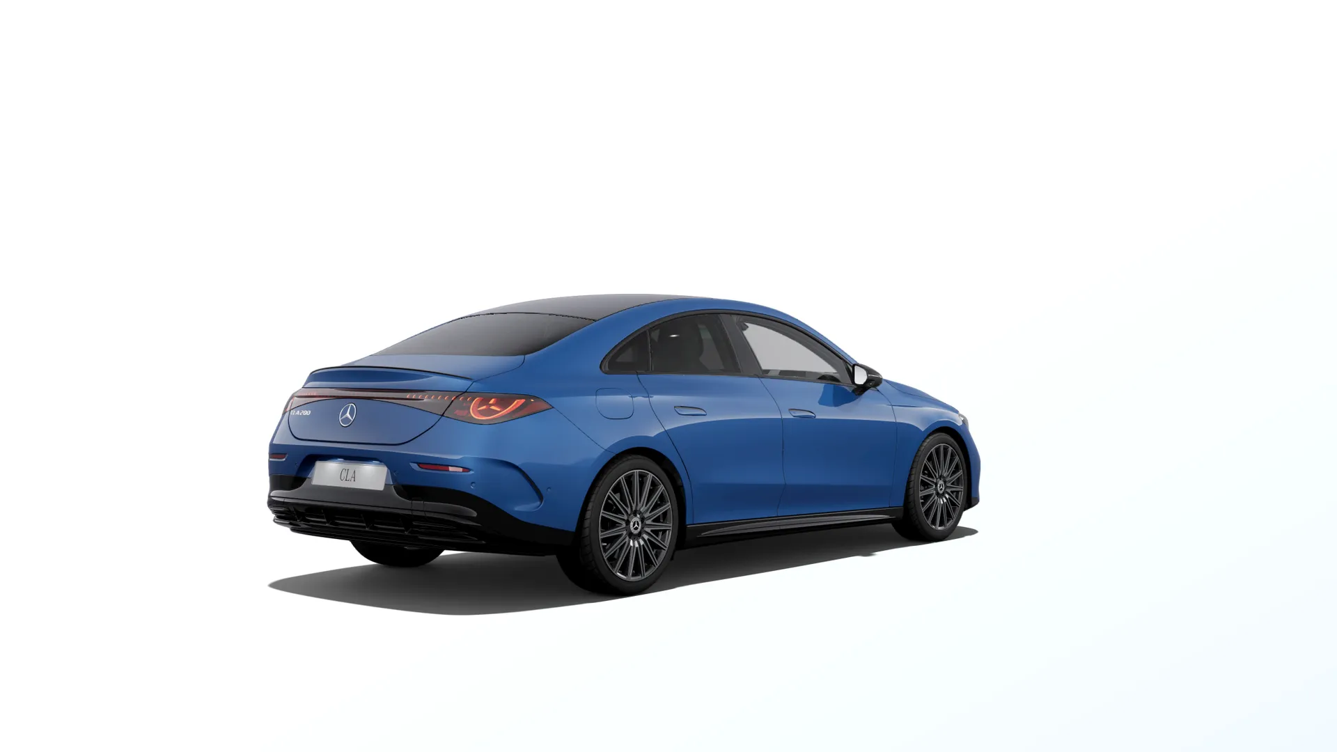 CLA (C174), Linie AMG Plus, Metalická modrá clear, rear