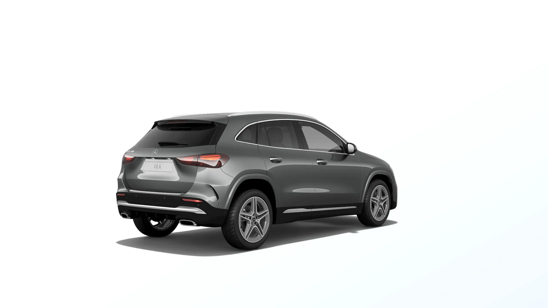 GLA (H247-fl), Linie AMG, Metalická šedá mountain, rear