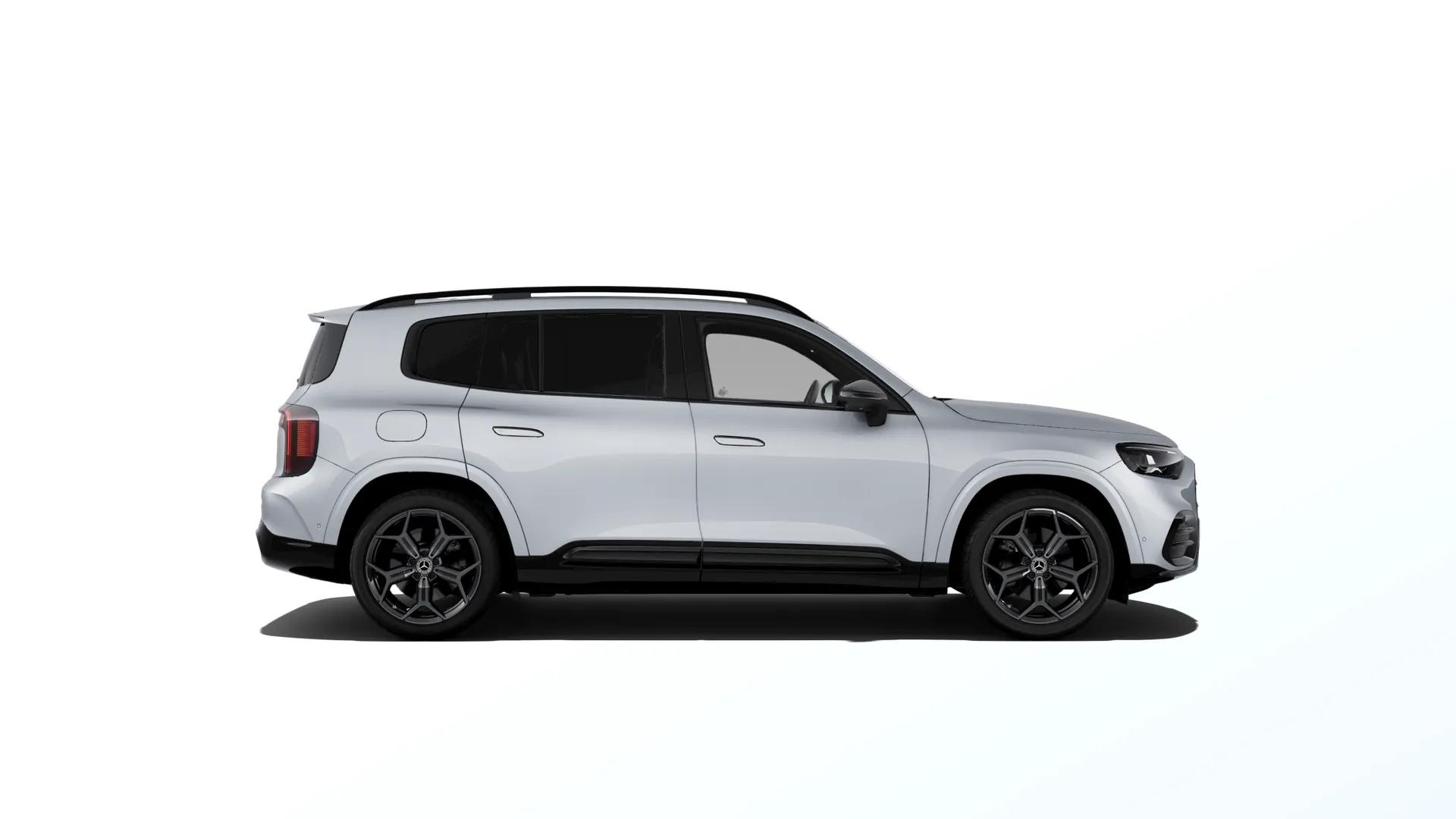 GLB (X244), Linie AMG Plus, Metalická stříbrná high-tech, side