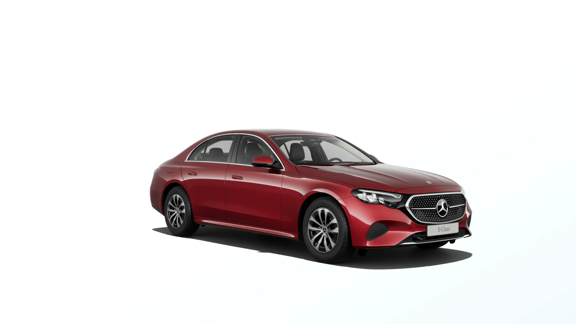 Třída E sedan (W214), Linie AVANTGARDE exteriér, Metalická červená patagonia MANUFAKTUR, front