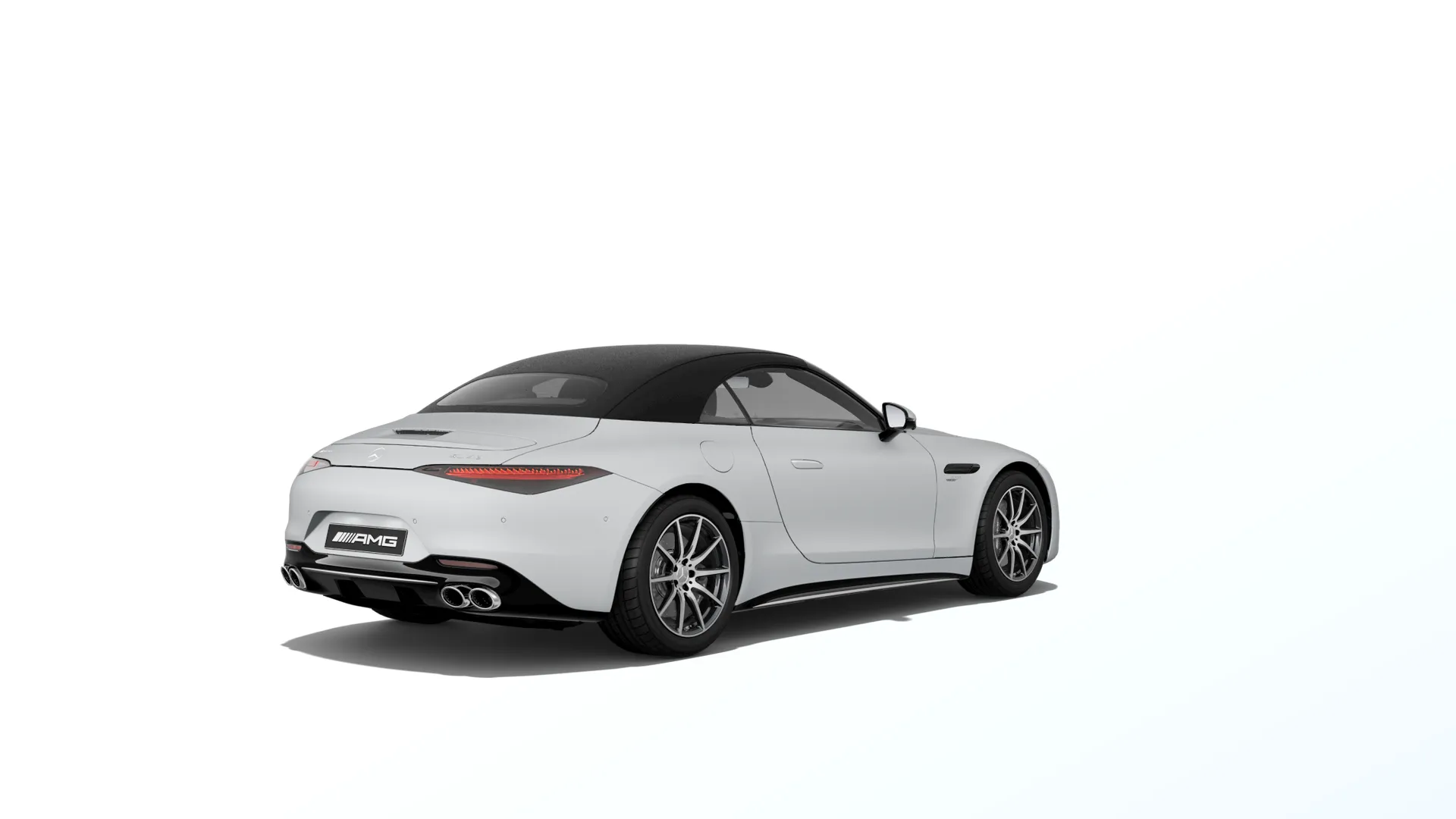 Mercedes-AMG SL Roadster (R232), Sada AMG Aerodynamics, Magno bílá opalite MANUFAKTUR, rear