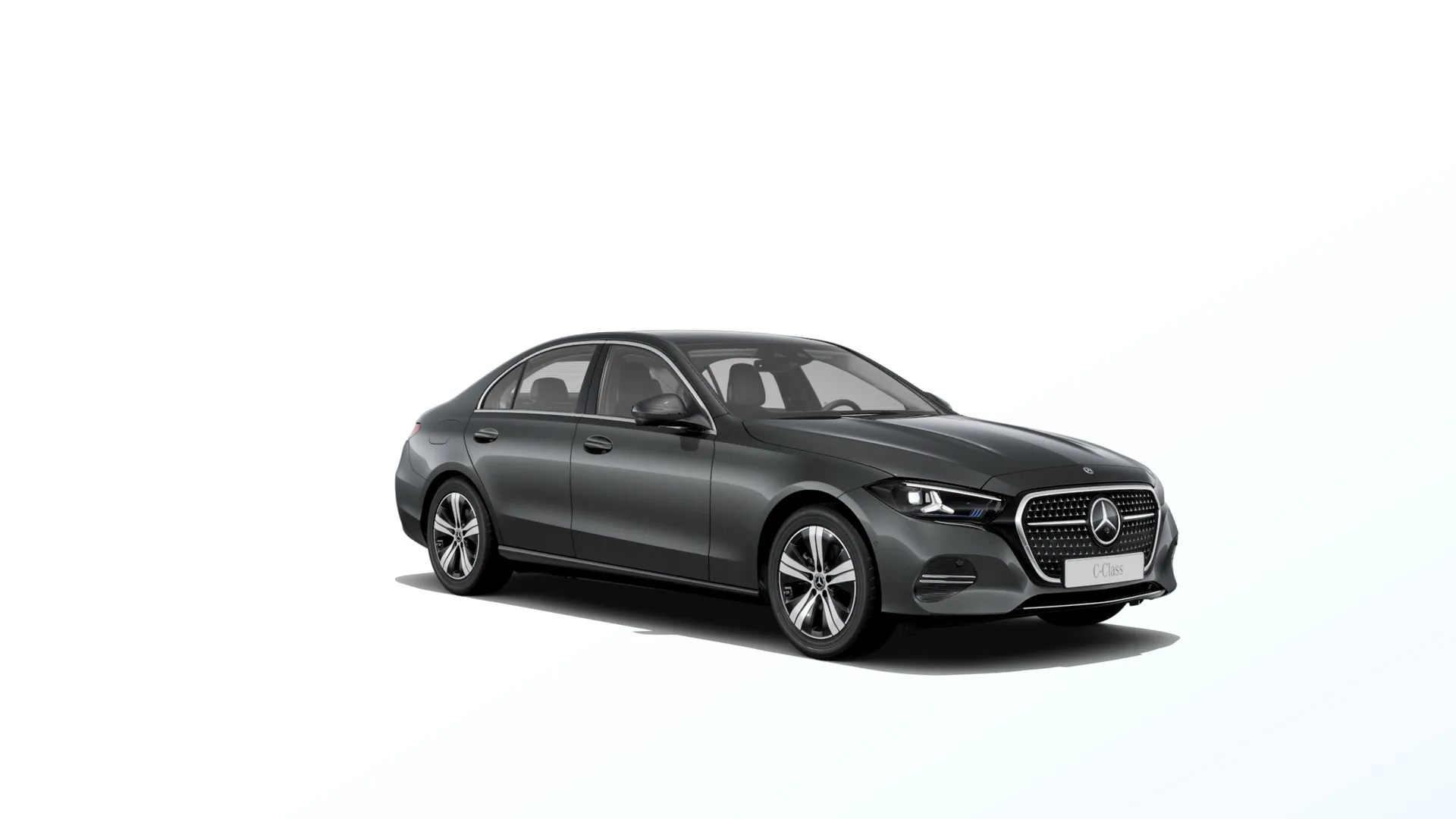 Třída C sedan (W206-fl), Linie AVANTGARDE, Metalická šedá graphite, front
