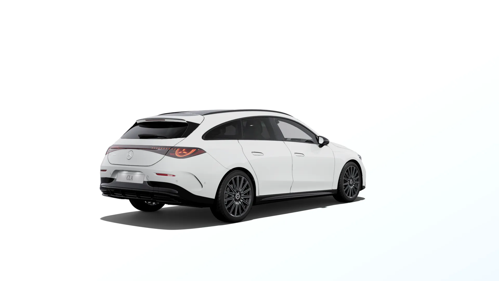 CLA Shooting Brake (X178), Linie AMG Plus, Nemetalická bílá polar, rear
