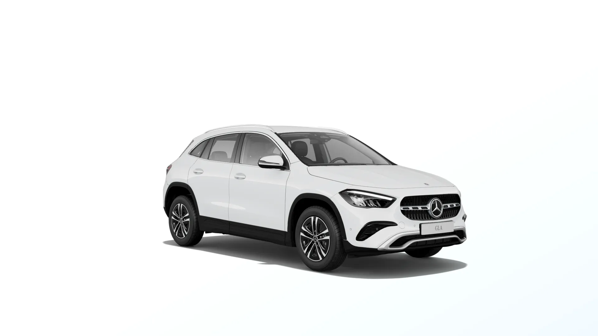 GLA (H247-fl), Linie Progressive, Nemetalická bílá polar, front