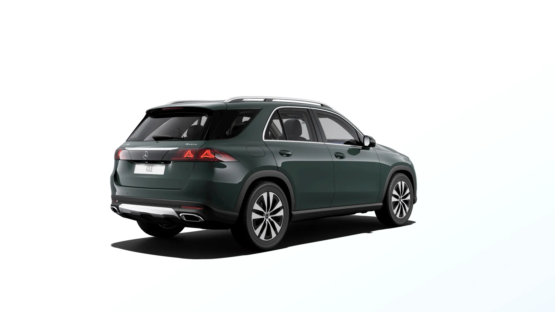 GLE (V167-fl2), Základní provedení, Nemetalická dark petrol, rear